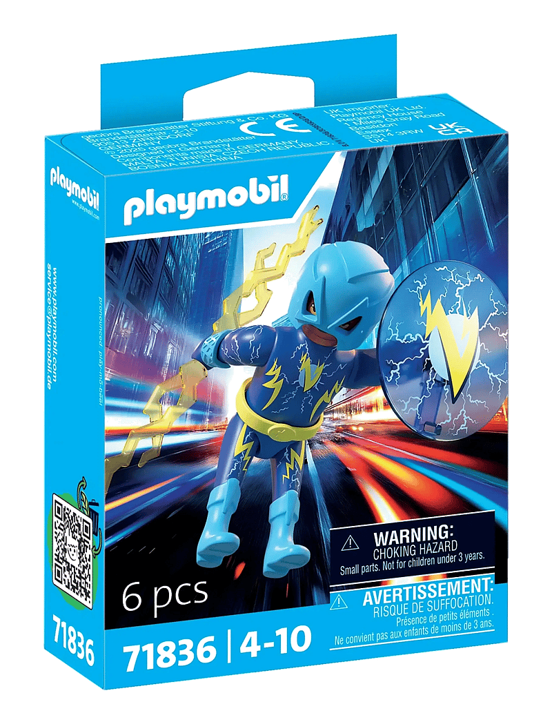 PLAYMOBIL - Lightning Super Hero - laveste priser - multicolored - 3