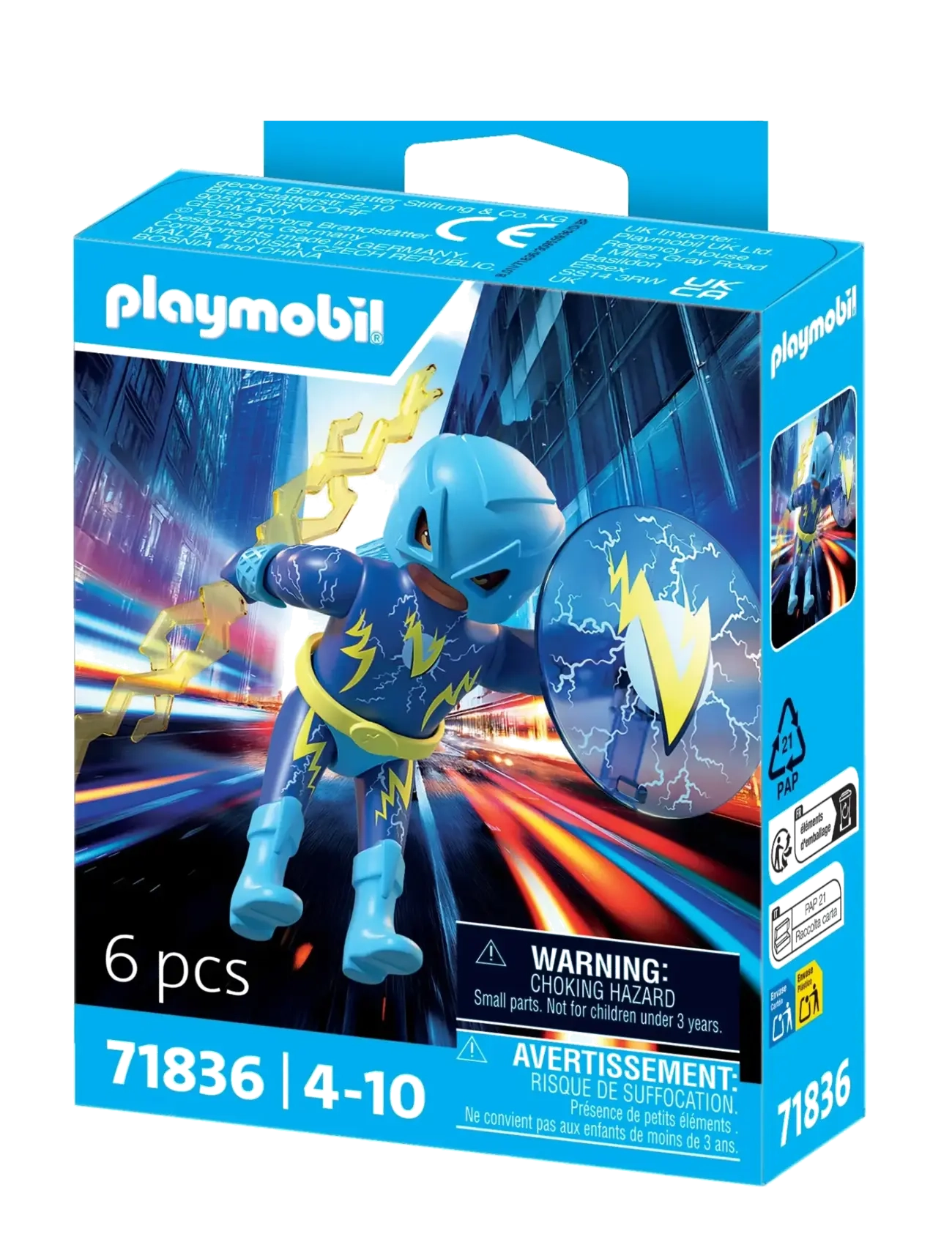 PLAYMOBIL - Lightning Super Hero - die niedrigsten preise - multicolored - 5