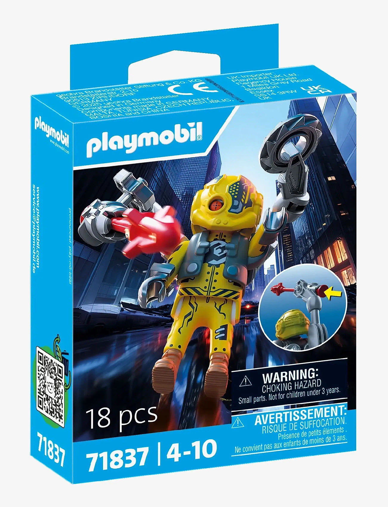 PLAYMOBIL - Robot Super Hero - playmobil action heroes - multicolored - 1