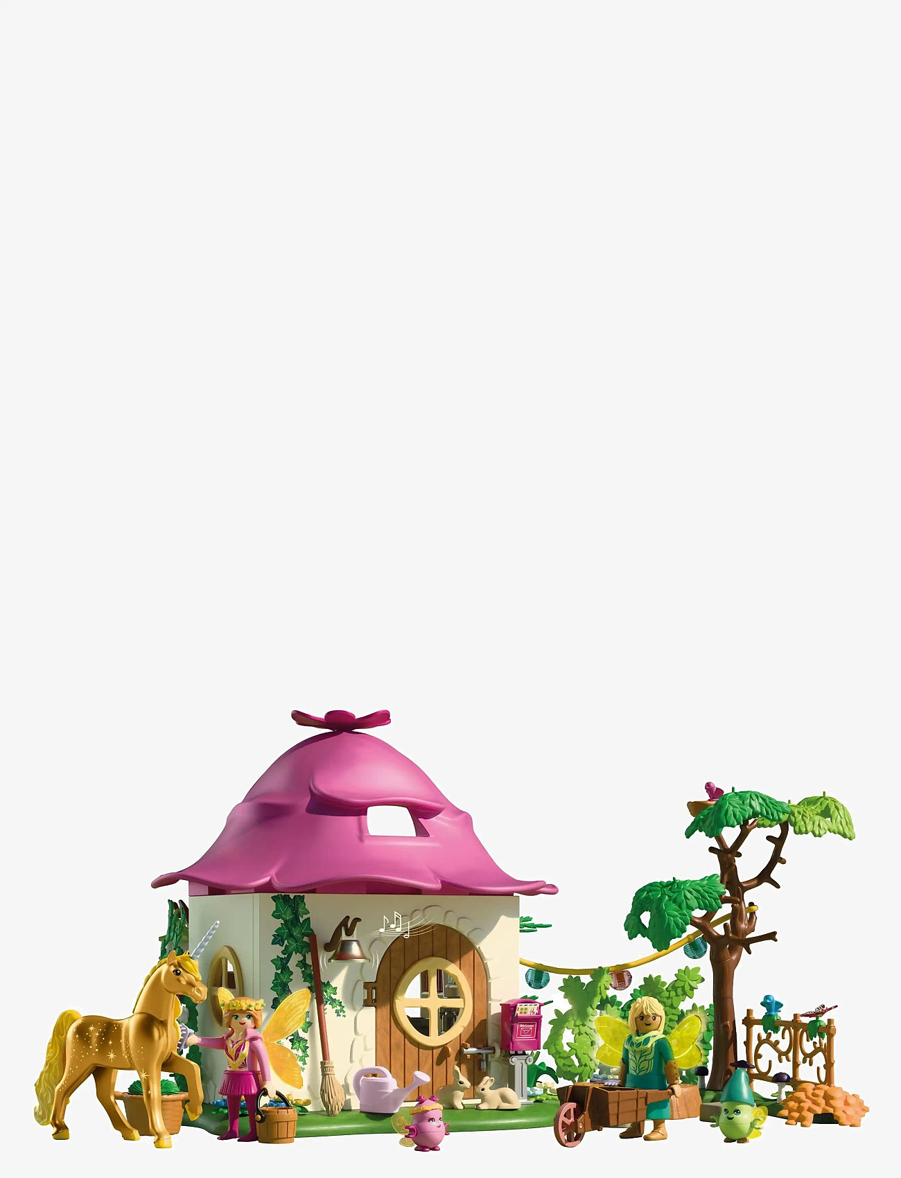 PLAYMOBIL - Cozy Fairy Home with Golden Un - playmobil animals & friends - multicolored - 0