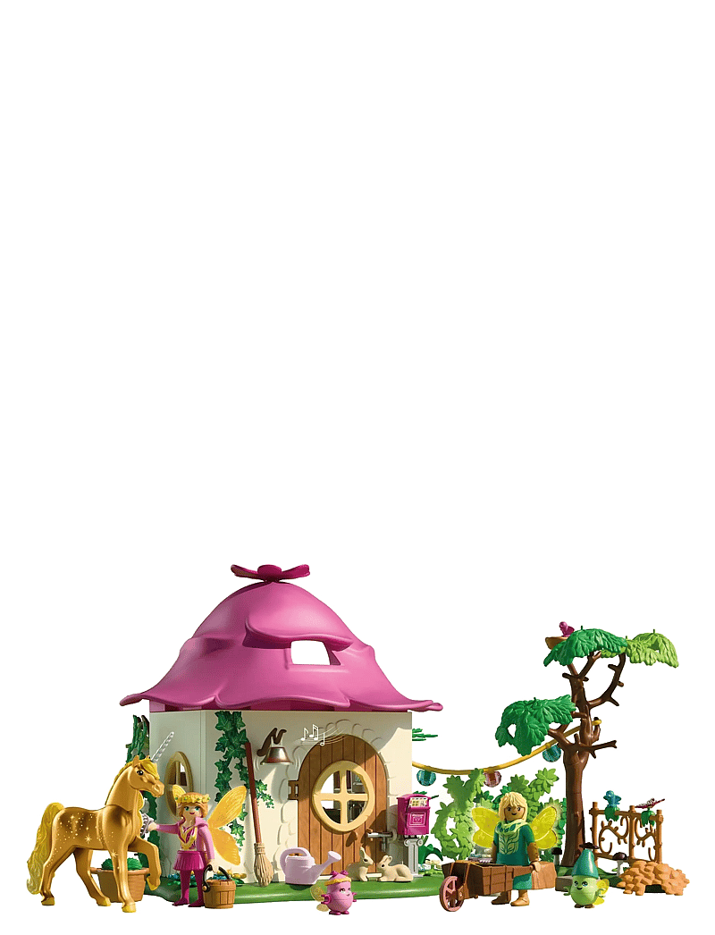 PLAYMOBIL - Cozy Fairy Home with Golden Un - playmobil animals & friends - multicolored - 0