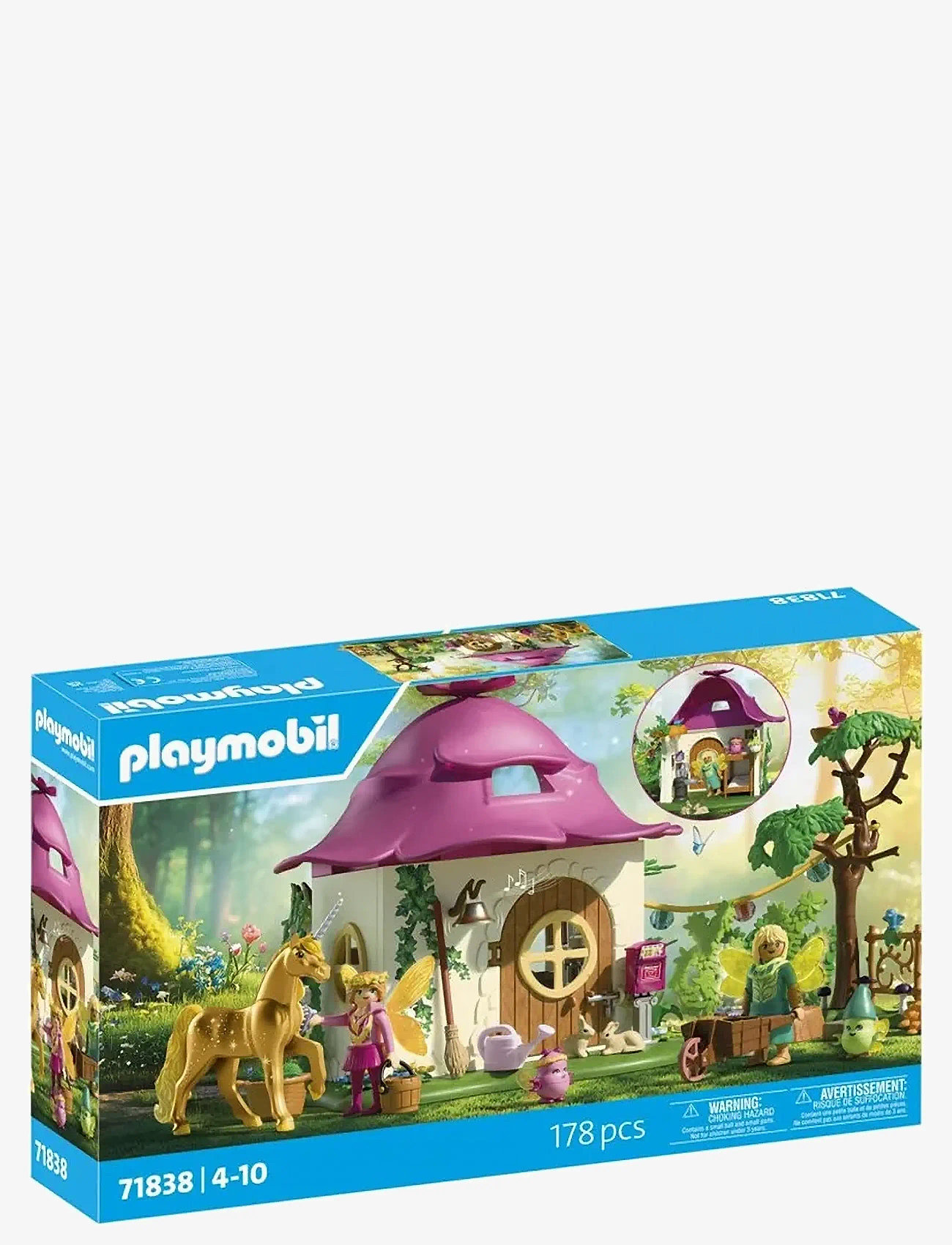 PLAYMOBIL - Cozy Fairy Home with Golden Un - playmobil animals & friends - multicolored - 1