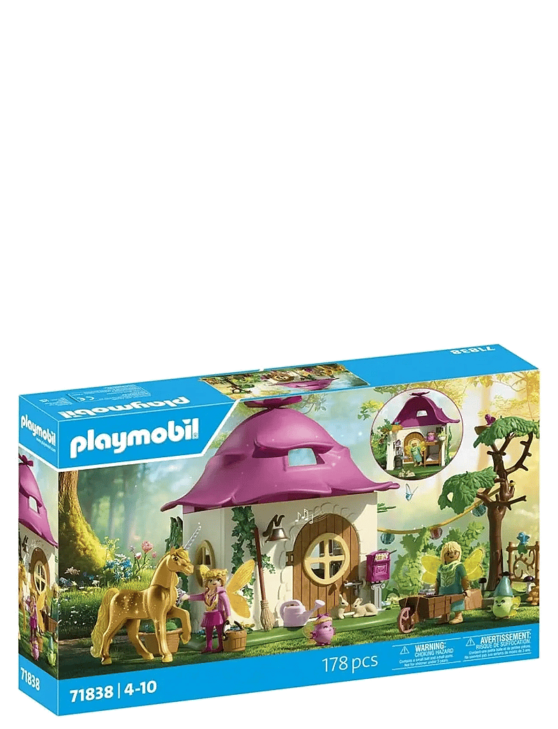 PLAYMOBIL - Cozy Fairy Home with Golden Un - playmobil animals & friends - multicolored - 1