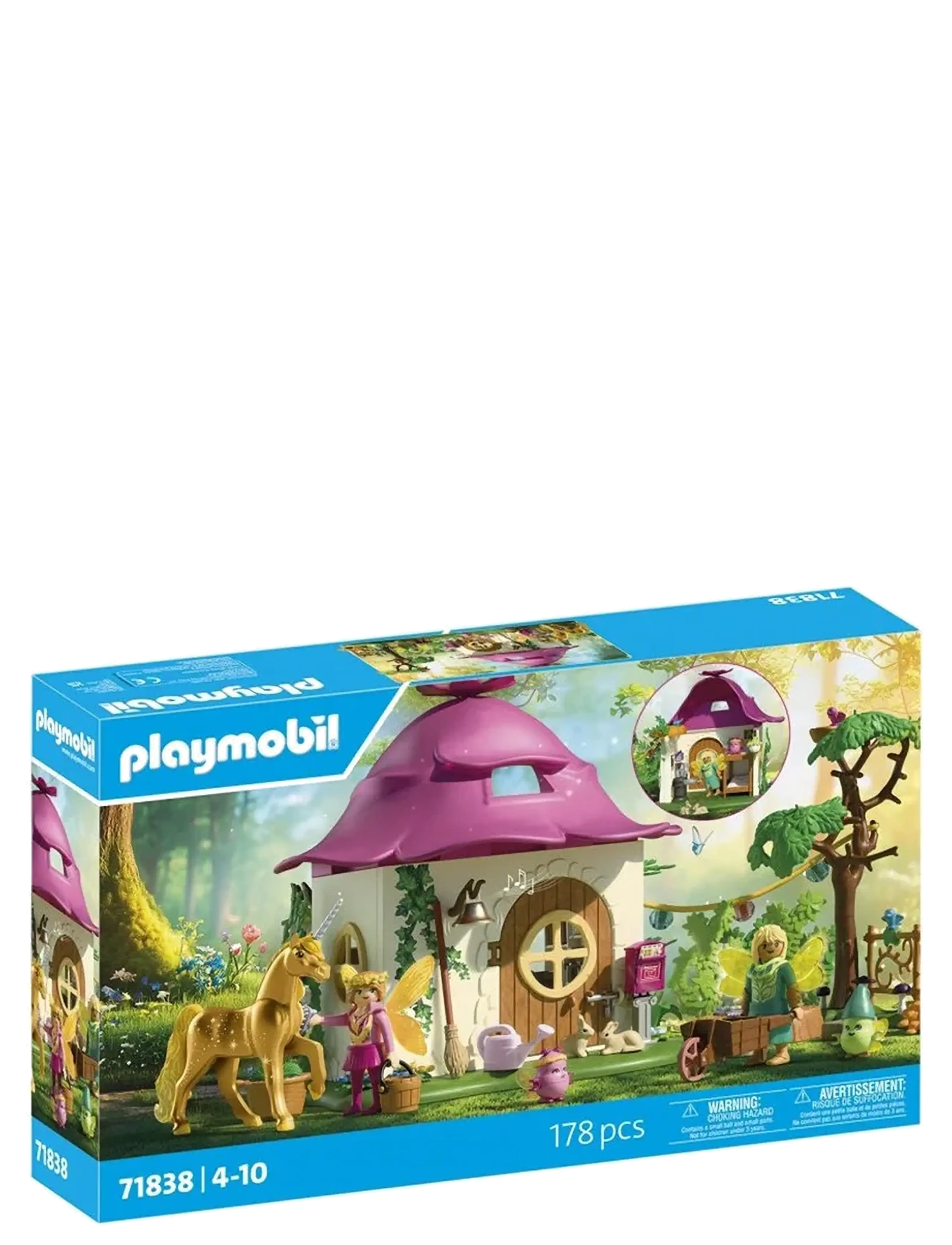 PLAYMOBIL - Cozy Fairy Home with Golden Un - playmobil animals & friends - multicolored - 2