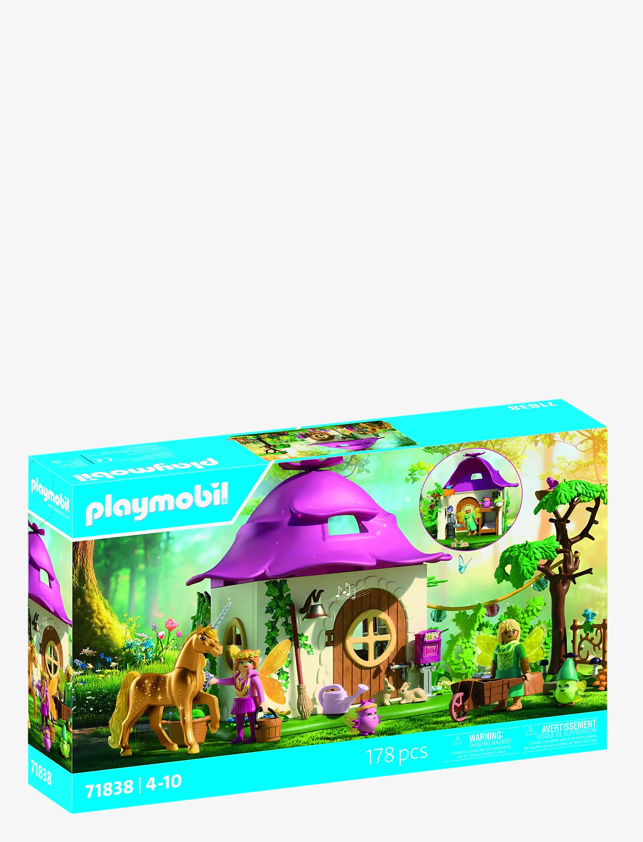 PLAYMOBIL - Cozy Fairy Home with Golden Un - playmobil animals & friends - multicolored - 2