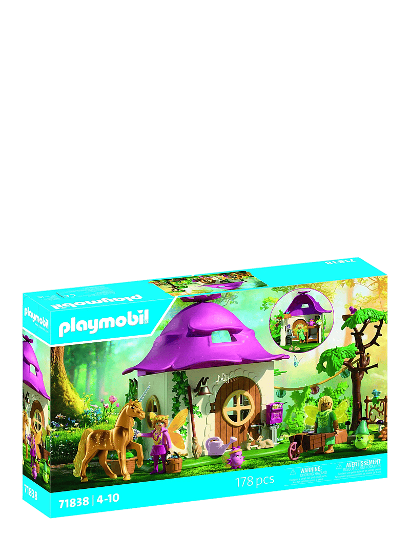 PLAYMOBIL - Cozy Fairy Home with Golden Un - playmobil animals & friends - multicolored - 2