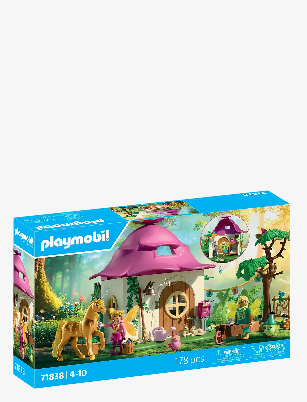 PLAYMOBIL - Cozy Fairy Home with Golden Un - playmobil animals & friends - multicolored - 3