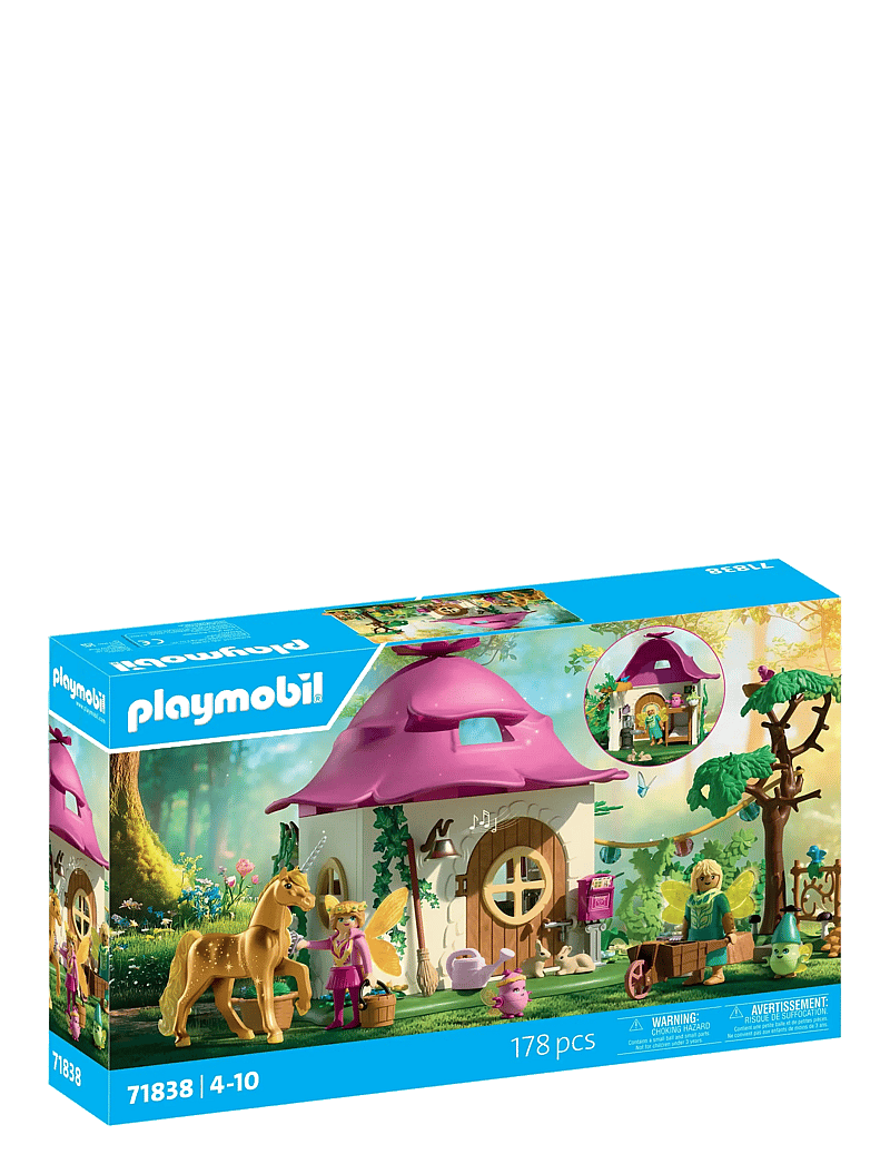 PLAYMOBIL - Cozy Fairy Home with Golden Un - playmobil animals & friends - multicolored - 3