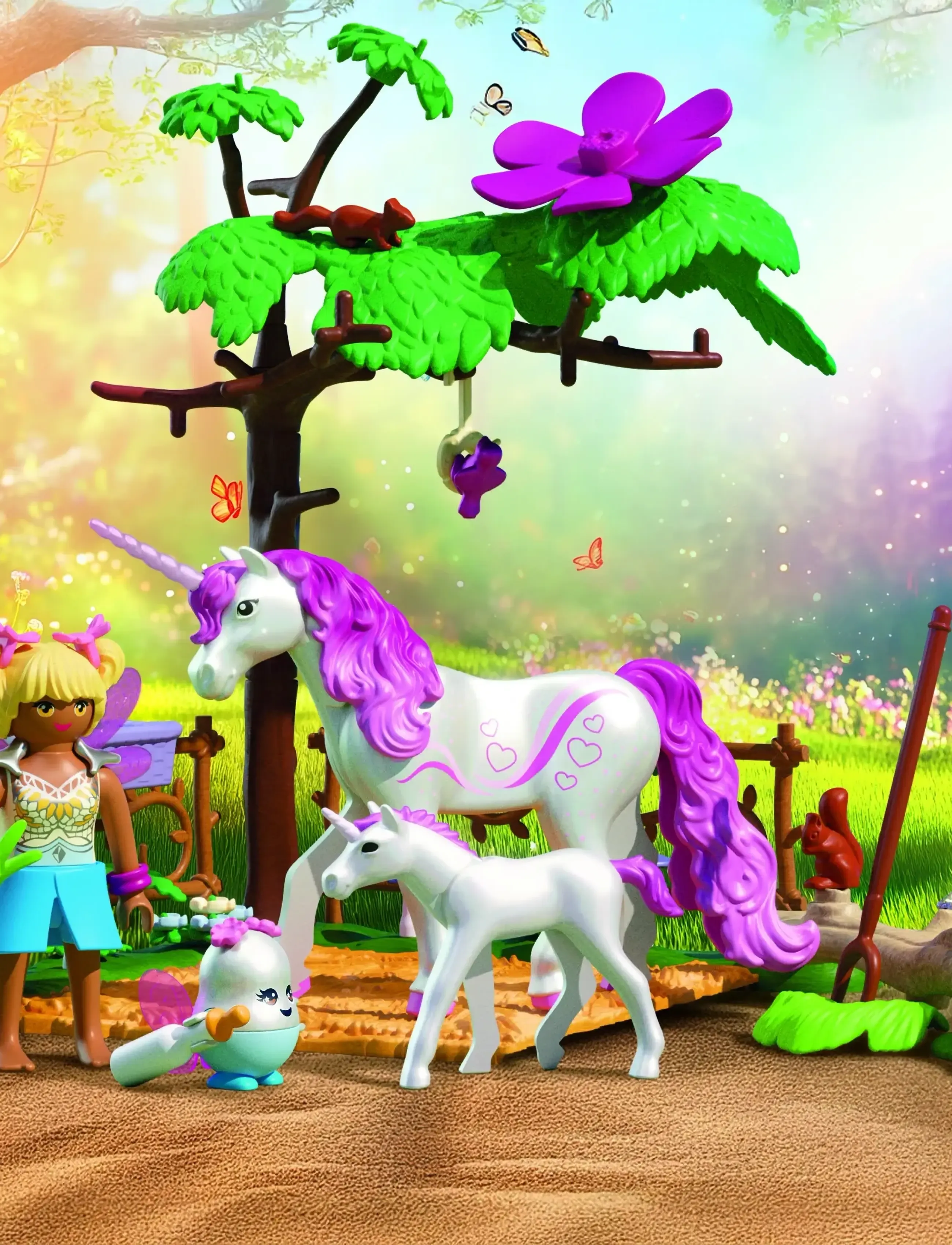 PLAYMOBIL - Magical Unicorn Stable - playmobil animals & friends - multicolored - 0