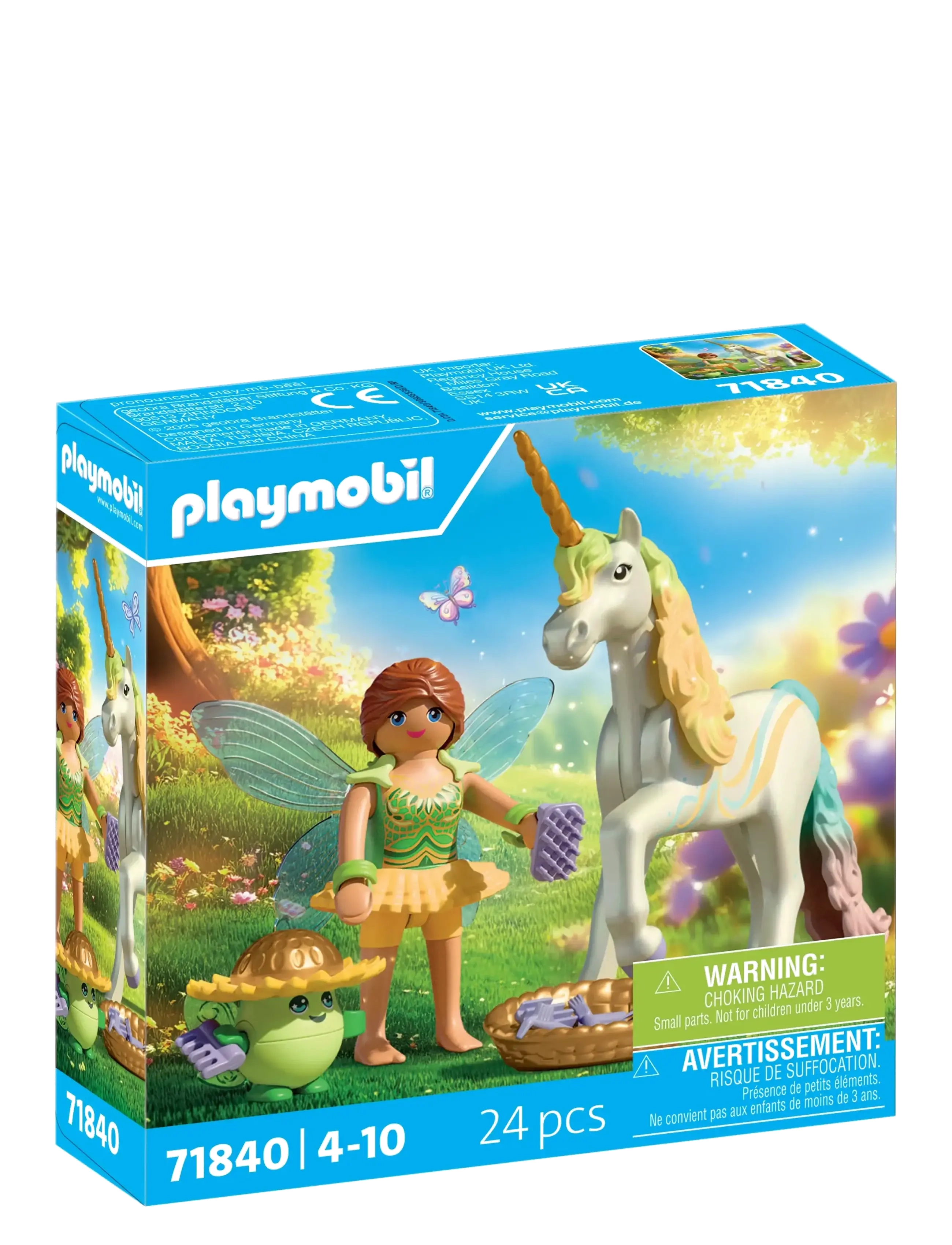 PLAYMOBIL Collectible Unicorn: Rainbow Flower with Fairy - Mängukomplektid ja kujukesed - MULTICOLORED / multi