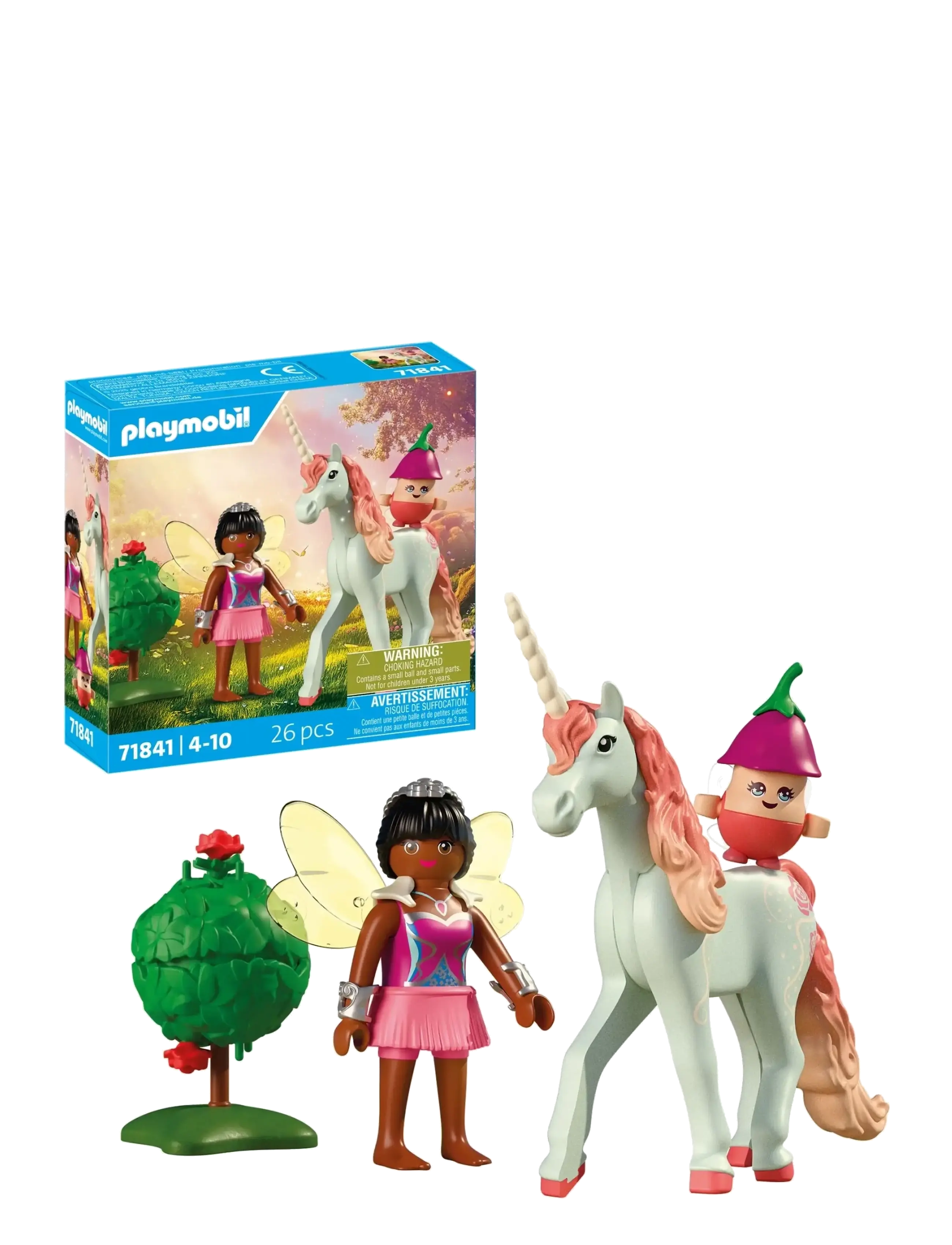 PLAYMOBIL Collectible Unicorn Sky Rose w - 4 for 3 - MULTICOLORED / green