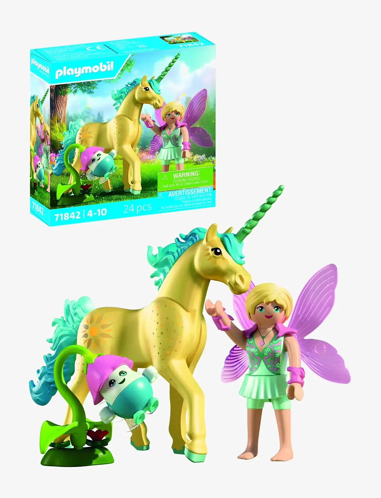 PLAYMOBIL - Collectible Unicorn Sunshine B - playmobil unicorn - multicolored - 0