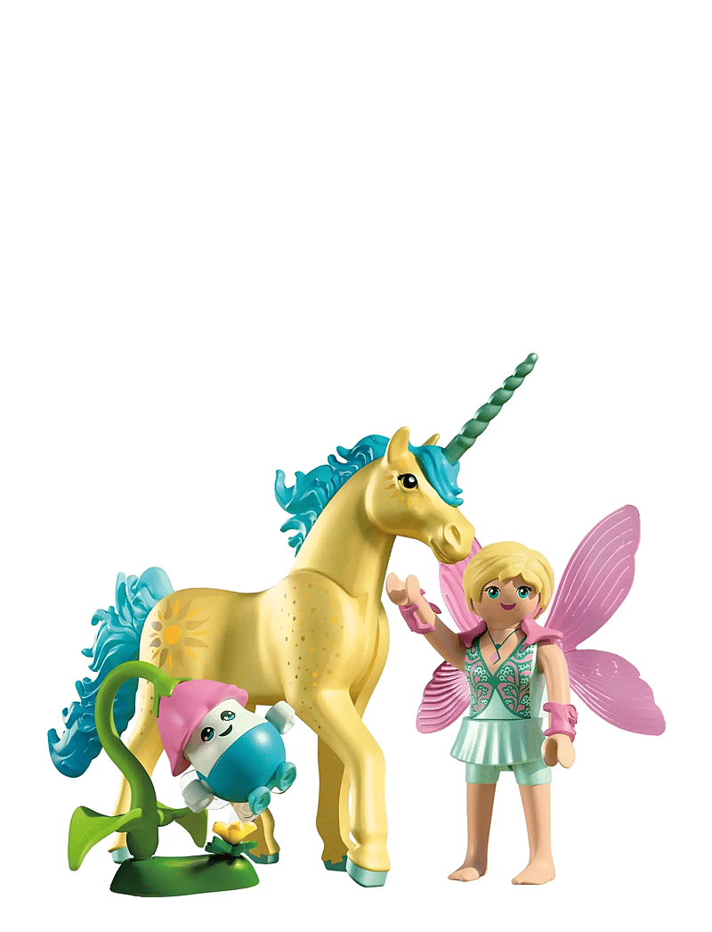 PLAYMOBIL - Collectible Unicorn Sunshine B - playmobil city life - multicolored - 0