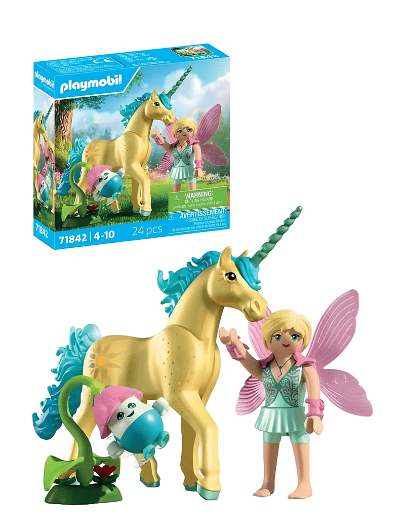 PLAYMOBIL - Collectible Unicorn Sunshine B - playmobil unicorn - multicolored - 1