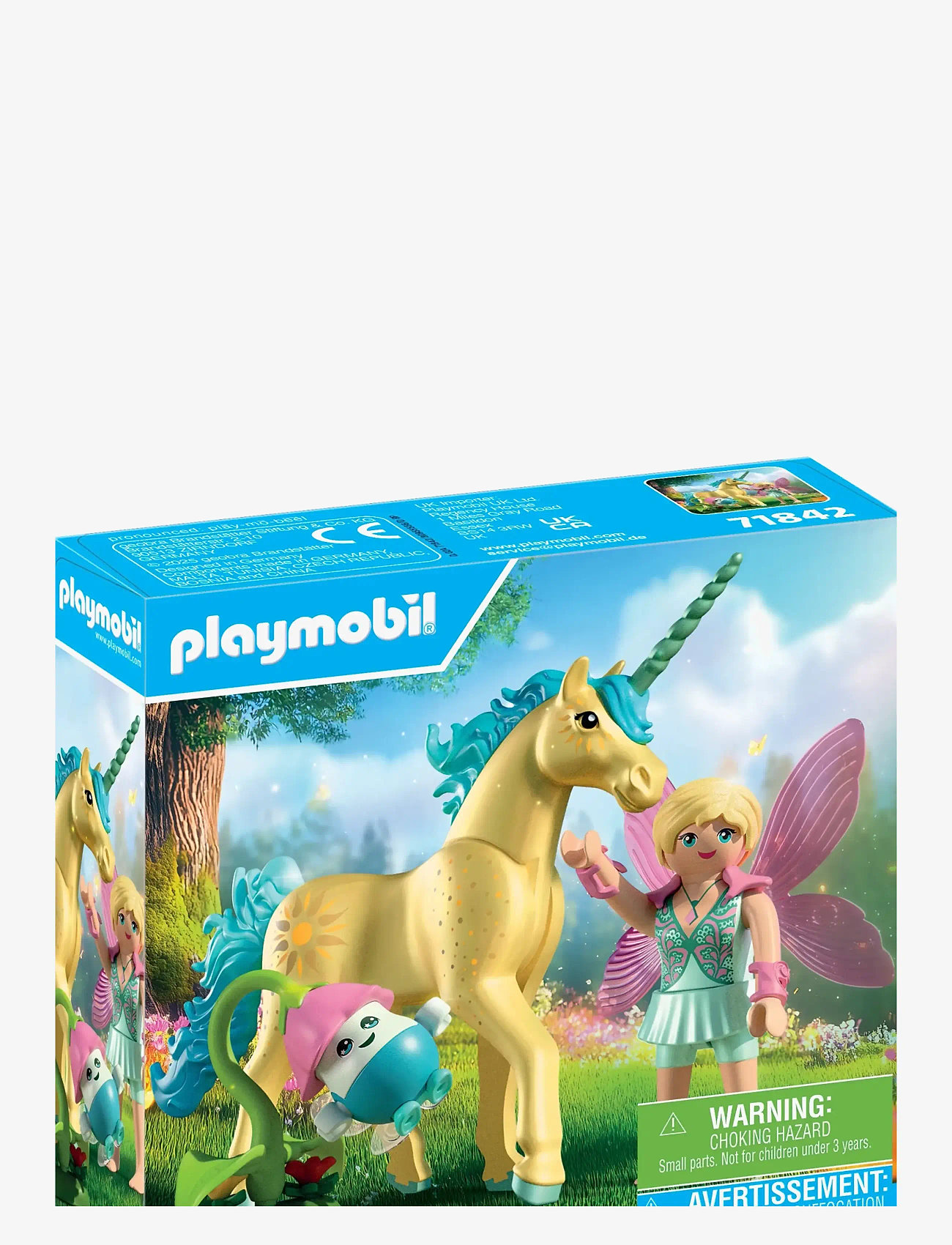 PLAYMOBIL - Collectible Unicorn Sunshine B - playmobil unicorn - multicolored - 3