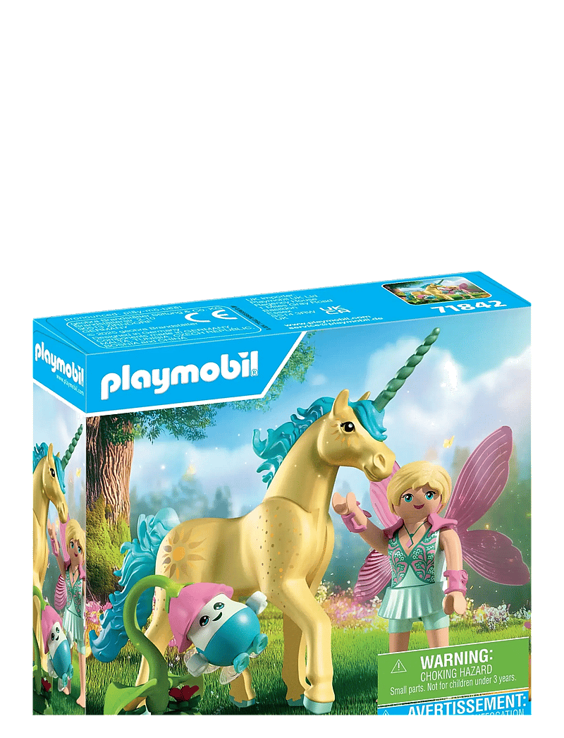 PLAYMOBIL - Collectible Unicorn Sunshine B - playmobil unicorn - multicolored - 3
