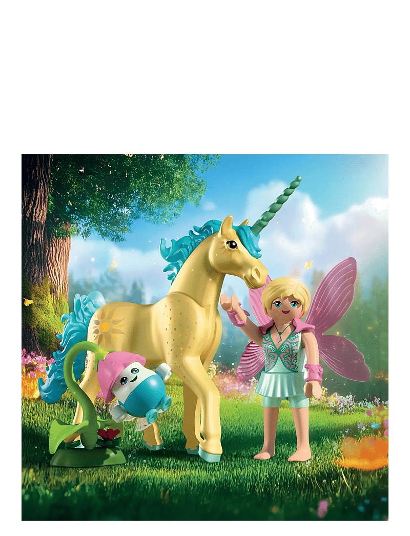 PLAYMOBIL - Collectible Unicorn Sunshine B - playmobil unicorn - multicolored - 5