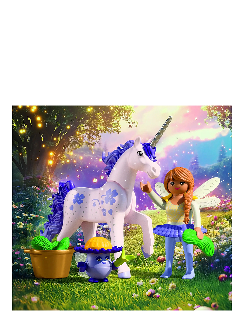 PLAYMOBIL - Collectible Unicorn Lucky Lave - playmobil unicorn - multicolored - 3
