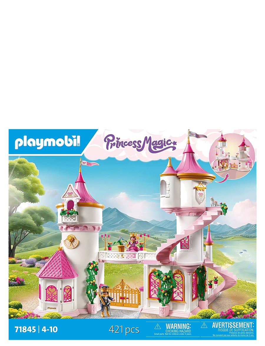 PLAYMOBIL - Princess Castle with Royal Couple - playmobil princess magic - multicolored - 0