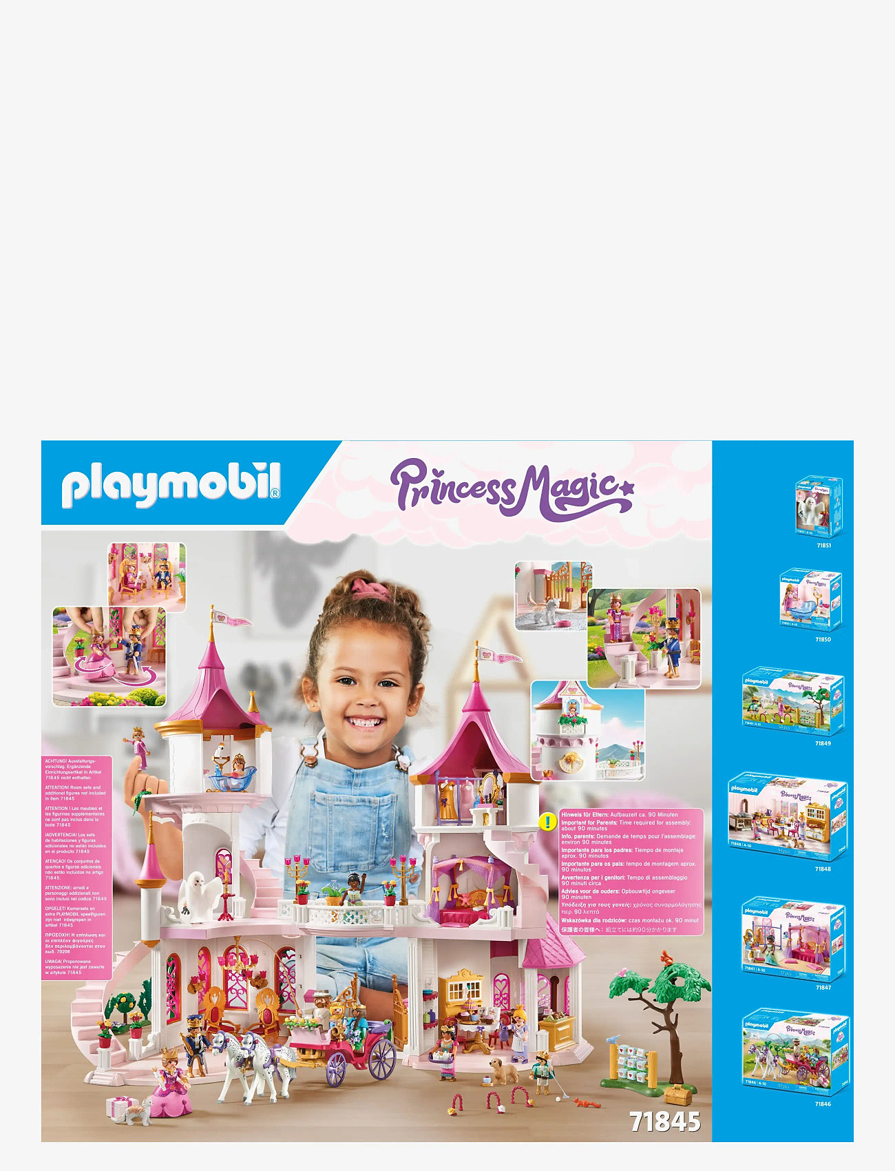 PLAYMOBIL - Princess Castle with Royal Couple - playmobil princess magic - multicolored - 1