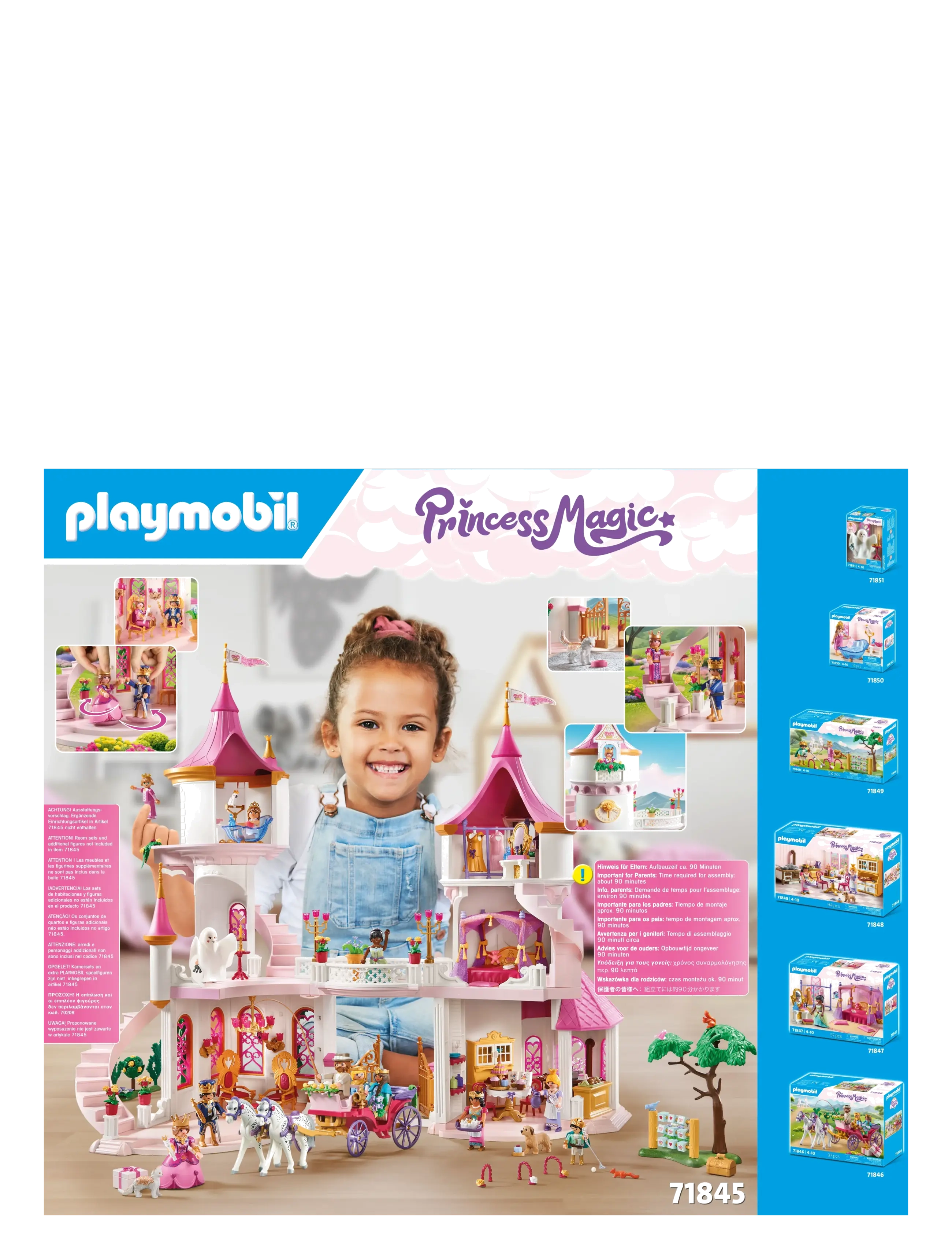 PLAYMOBIL - Princess Castle with Royal Couple - playmobil princess magic - multicolored - 1