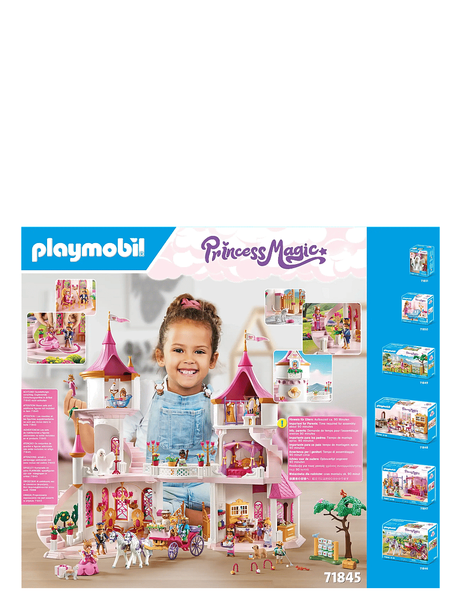 PLAYMOBIL - Princess Castle with Royal Couple - playmobil princess magic - multicolored - 1