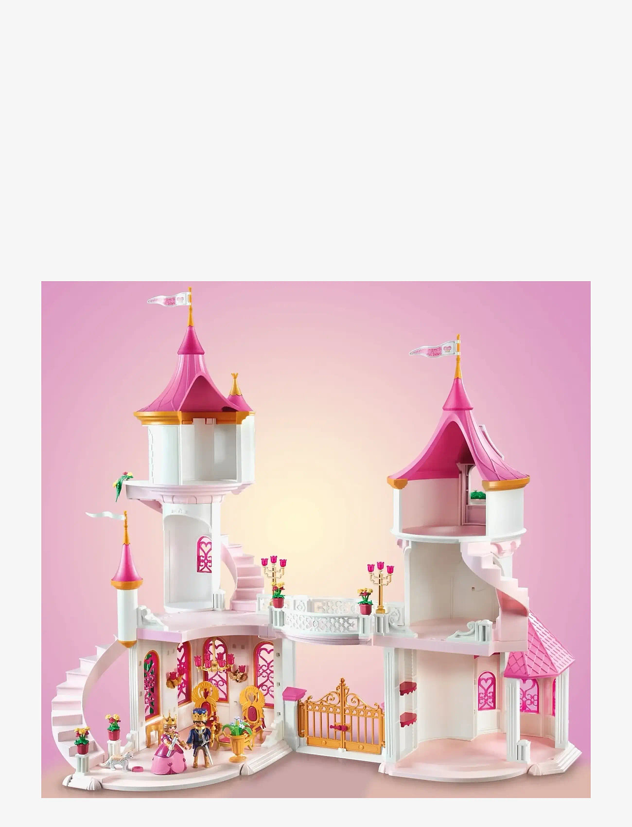 PLAYMOBIL - Princess Castle with Royal Couple - playmobil princess magic - multicolored - 2