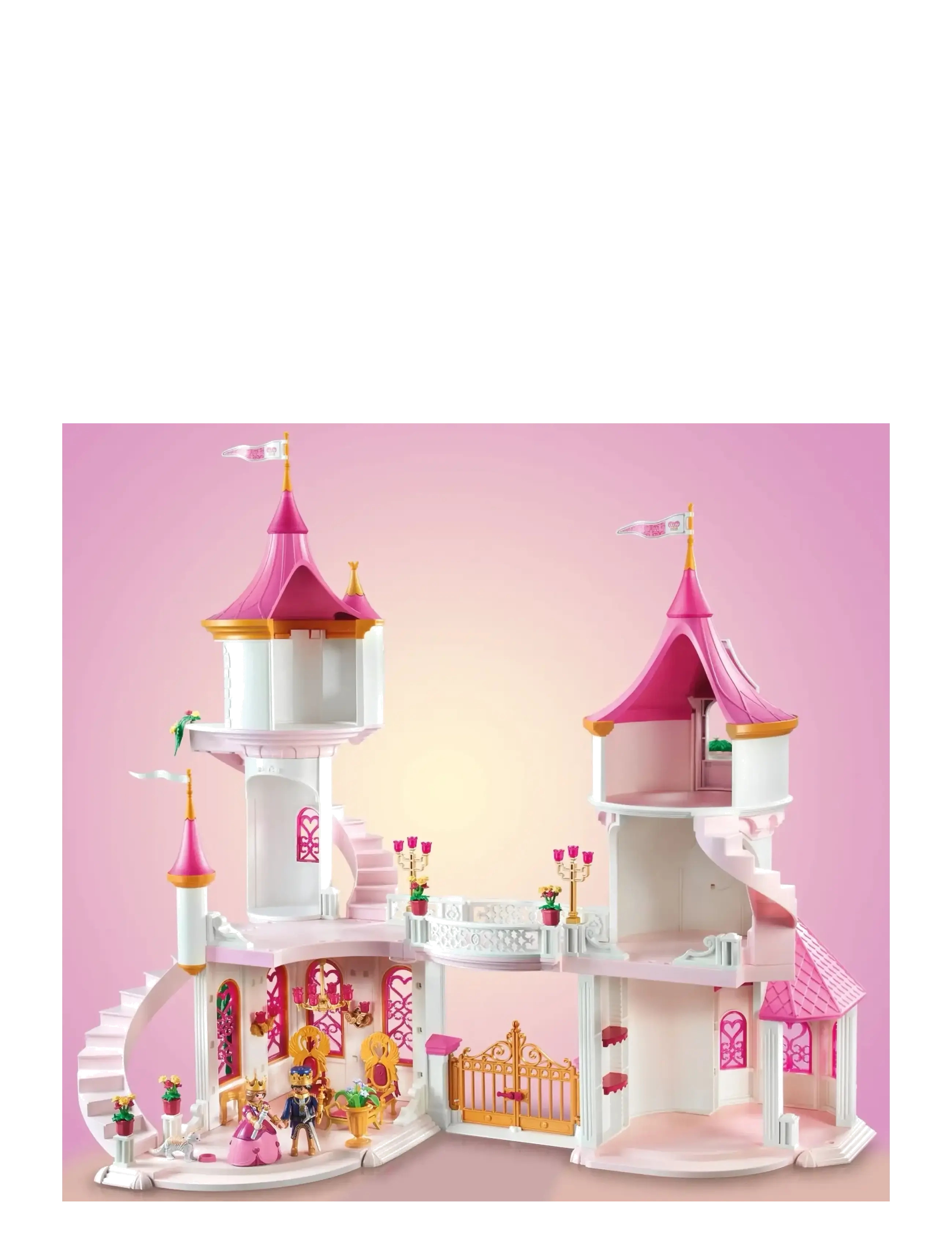 PLAYMOBIL - Princess Castle with Royal Couple - playmobil princess magic - multicolored - 2