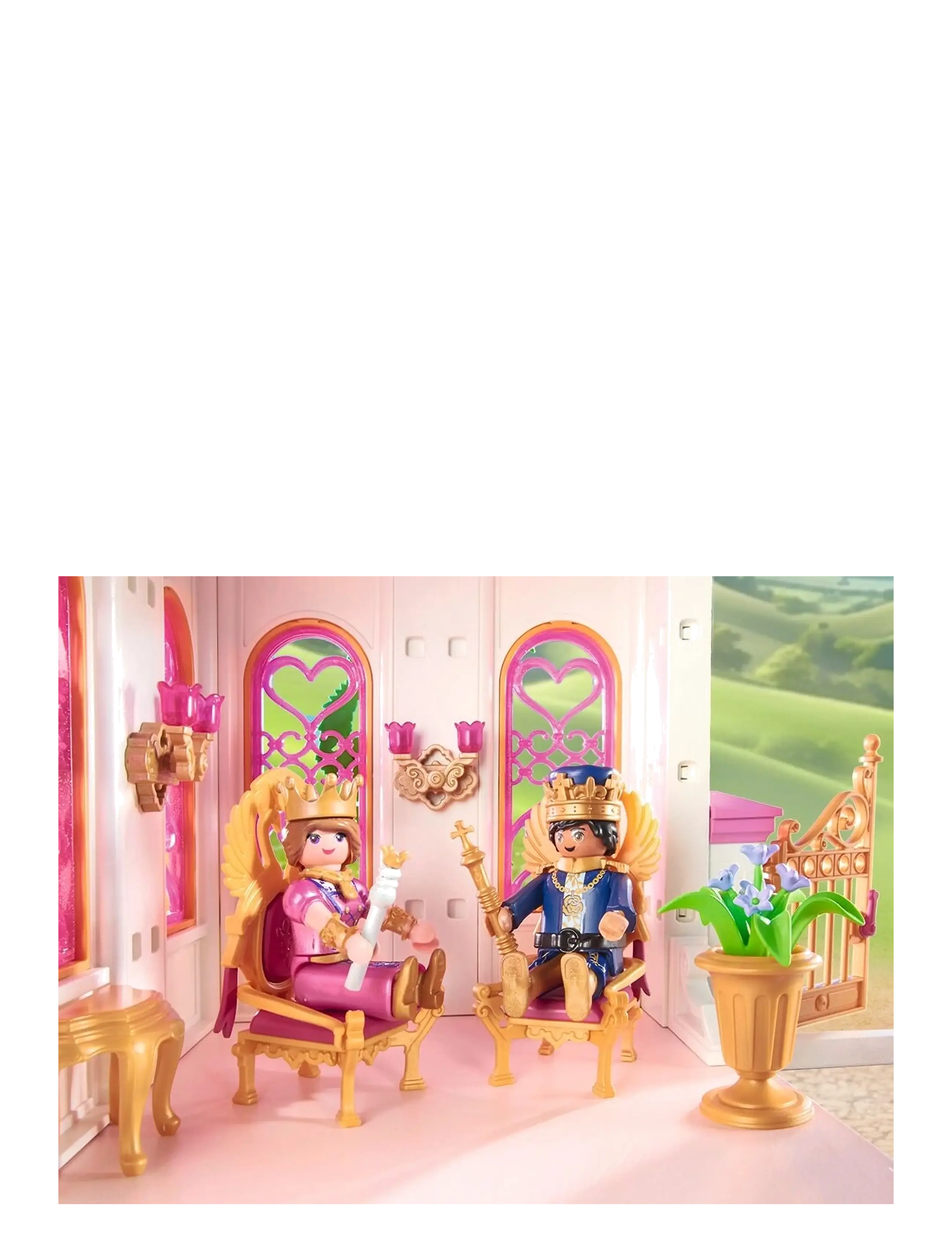 PLAYMOBIL - Princess Castle with Royal Couple - playmobil princess magic - multicolored - 4