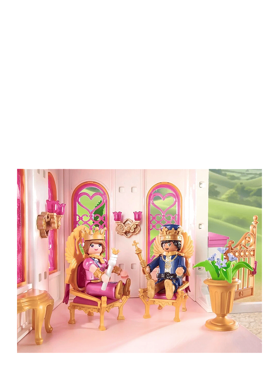 PLAYMOBIL - Princess Castle with Royal Couple - playmobil princess magic - multicolored - 4