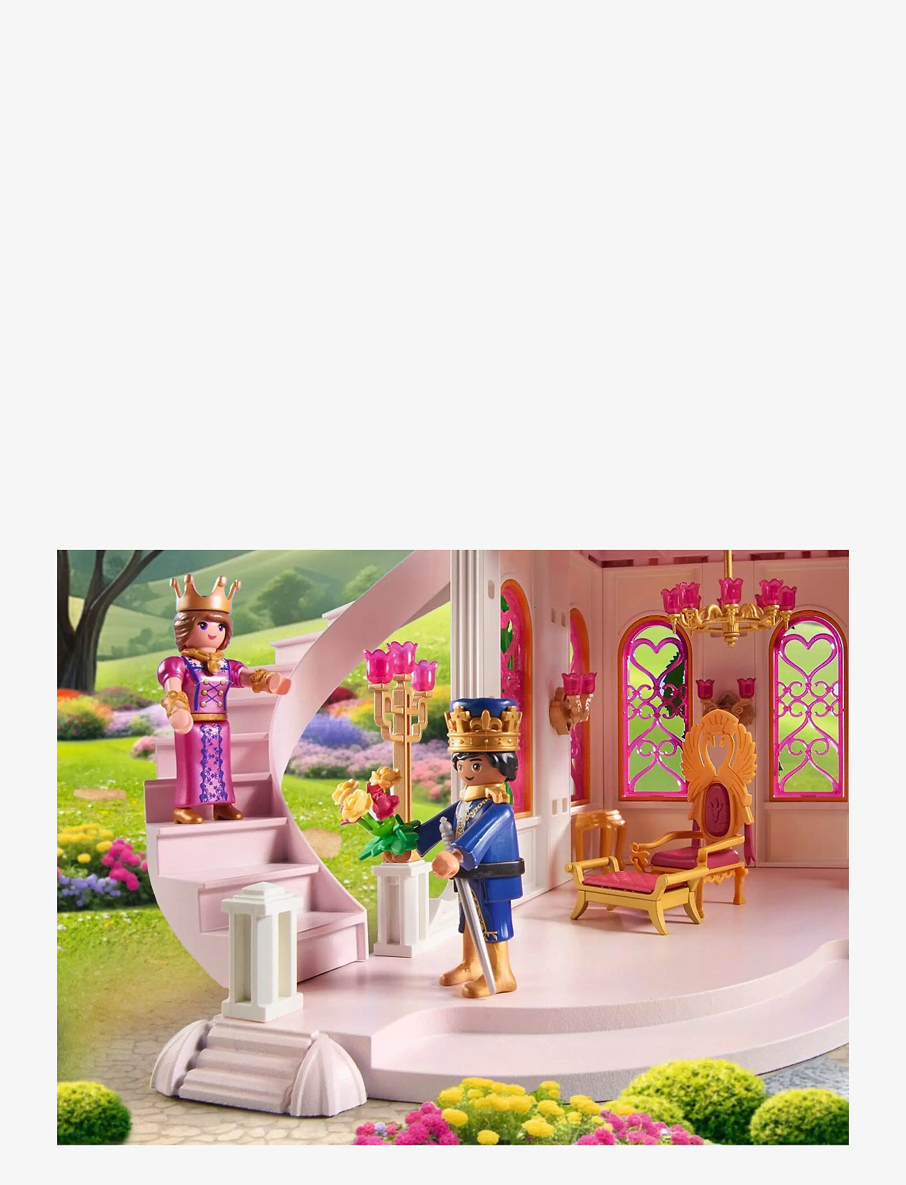 PLAYMOBIL - Princess Castle with Royal Couple - playmobil princess magic - multicolored - 5