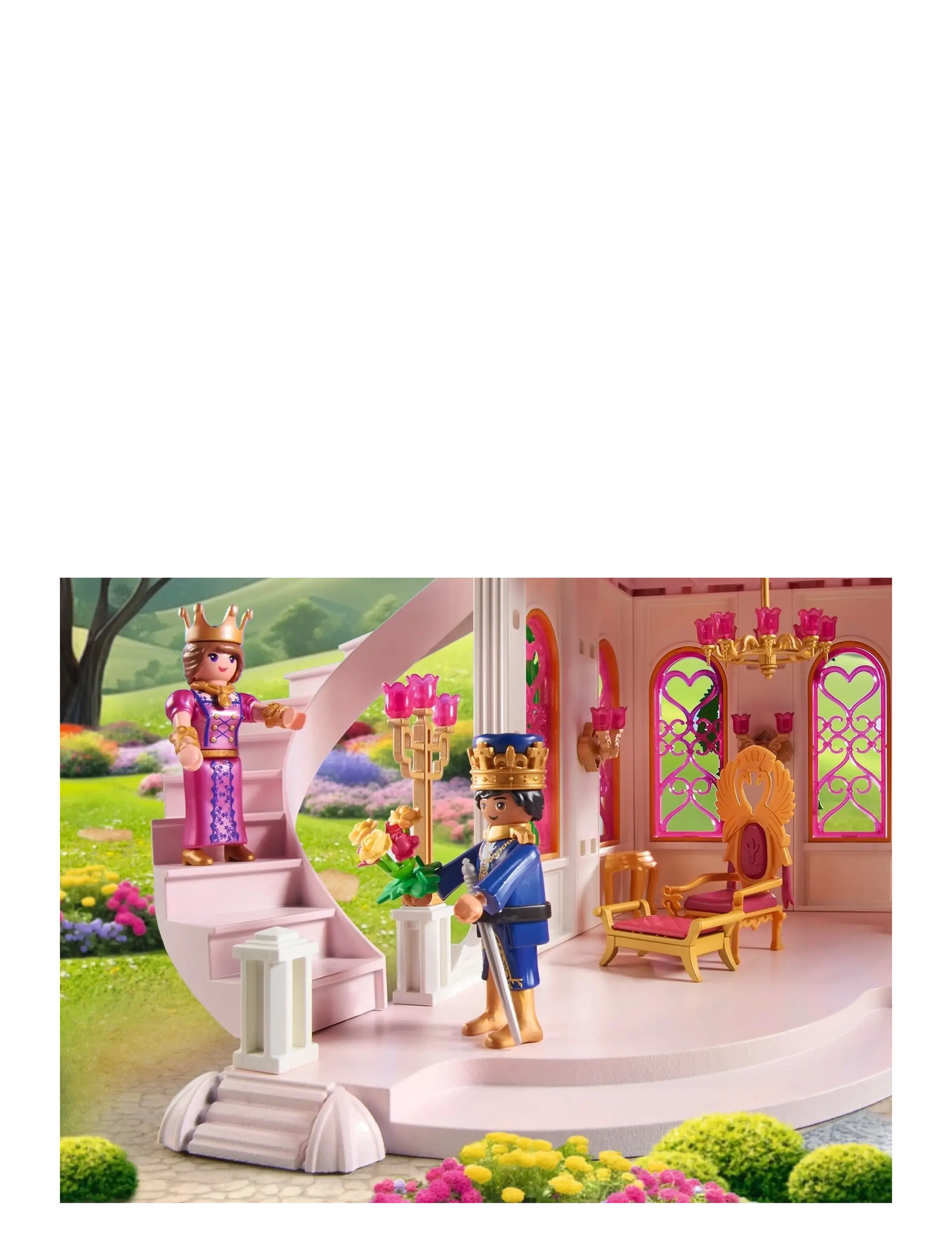 PLAYMOBIL - Princess Castle with Royal Couple - playmobil princess magic - multicolored - 5