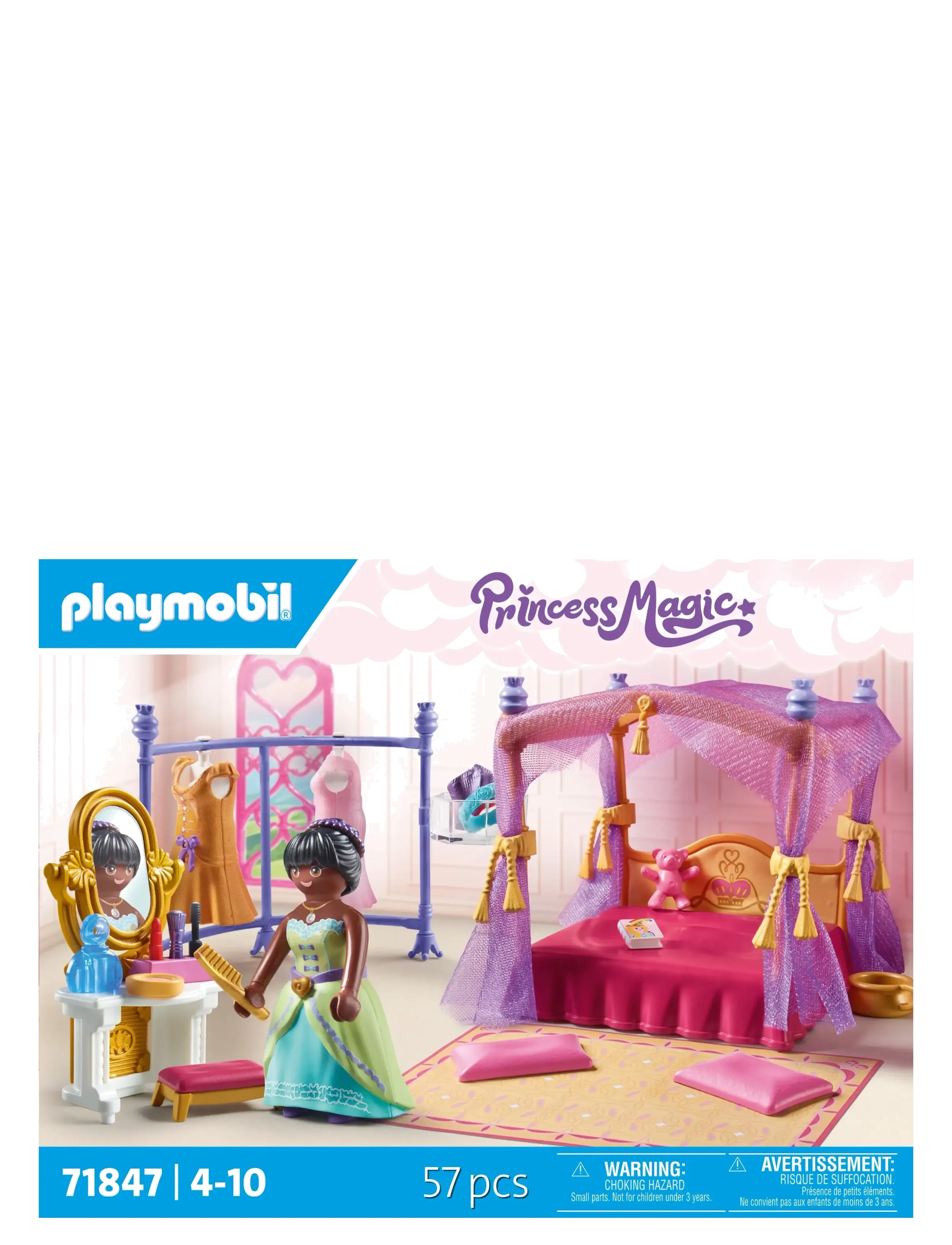 PLAYMOBIL - Bedroom with Dressing Room - playmobil princess magic - multicolored - 1