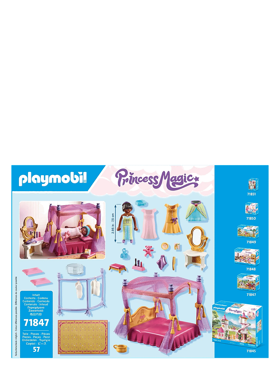 PLAYMOBIL - Bedroom with Dressing Room - multicolored - 3