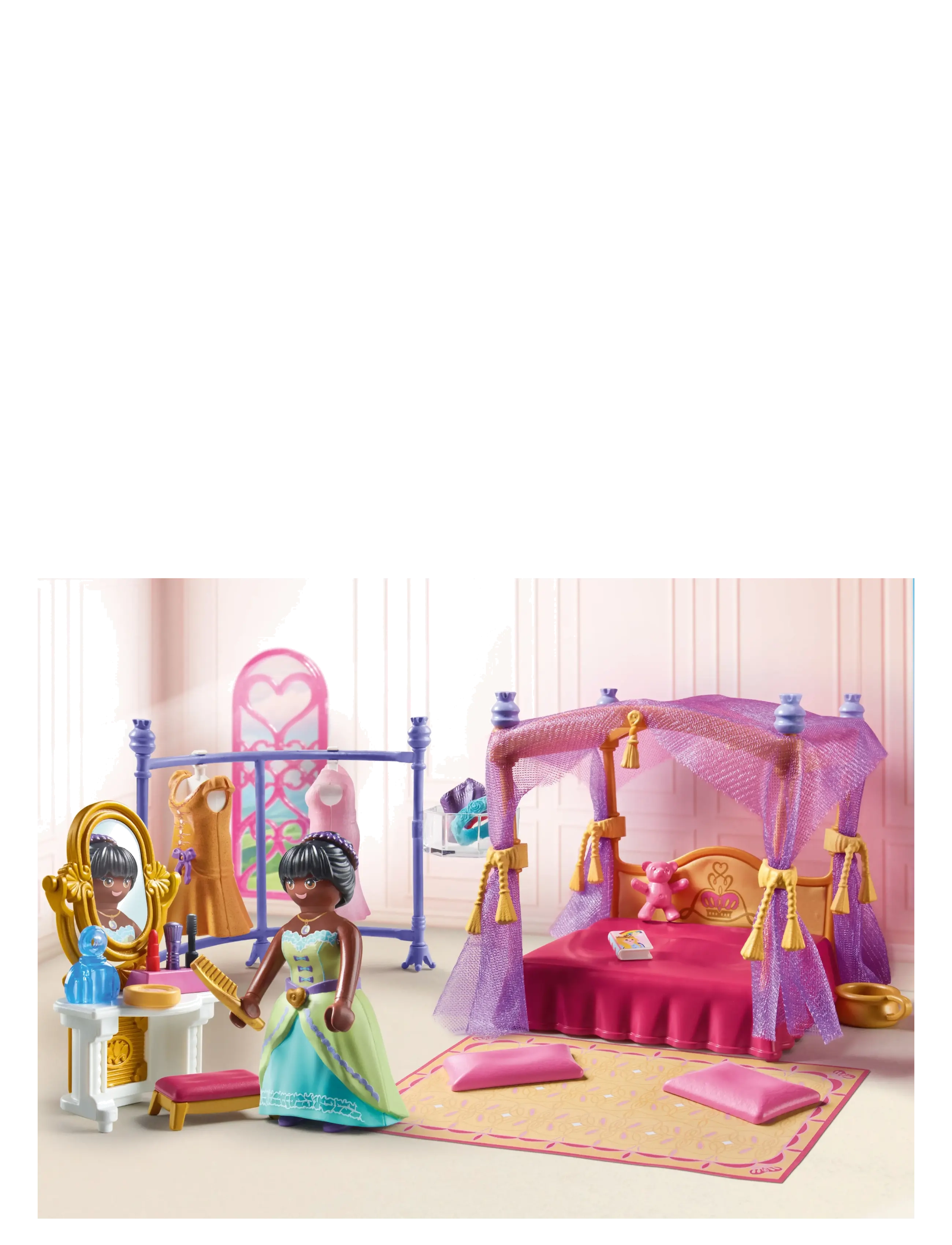 PLAYMOBIL - Bedroom with Dressing Room - multicolored - 5