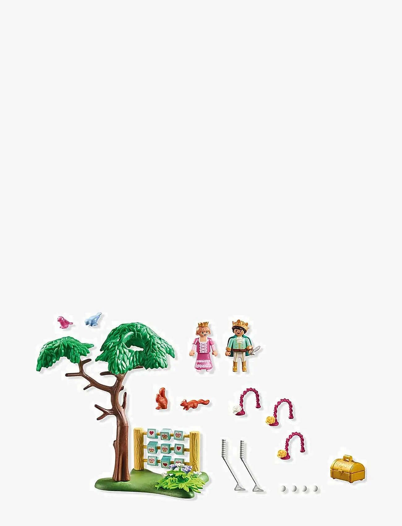 PLAYMOBIL - Garden with Royal Games - playmobil princess magic - multicolored - 1