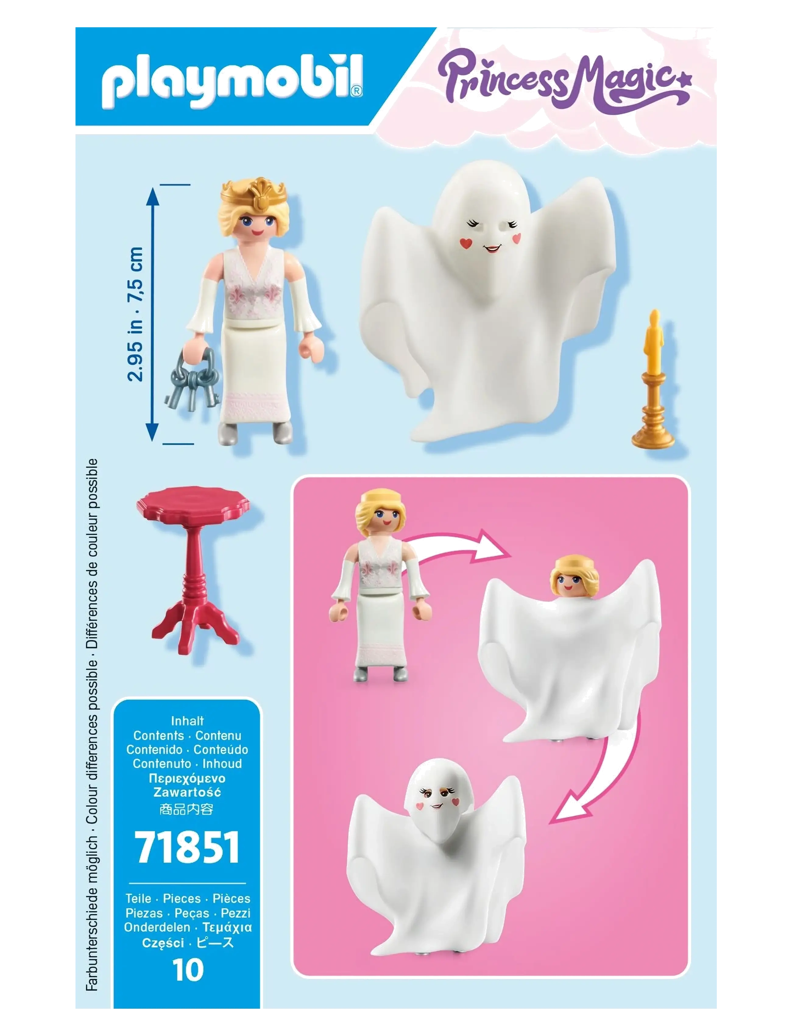 PLAYMOBIL - Princess Ghost Costume - playmobil princess magic - multicolored - 4