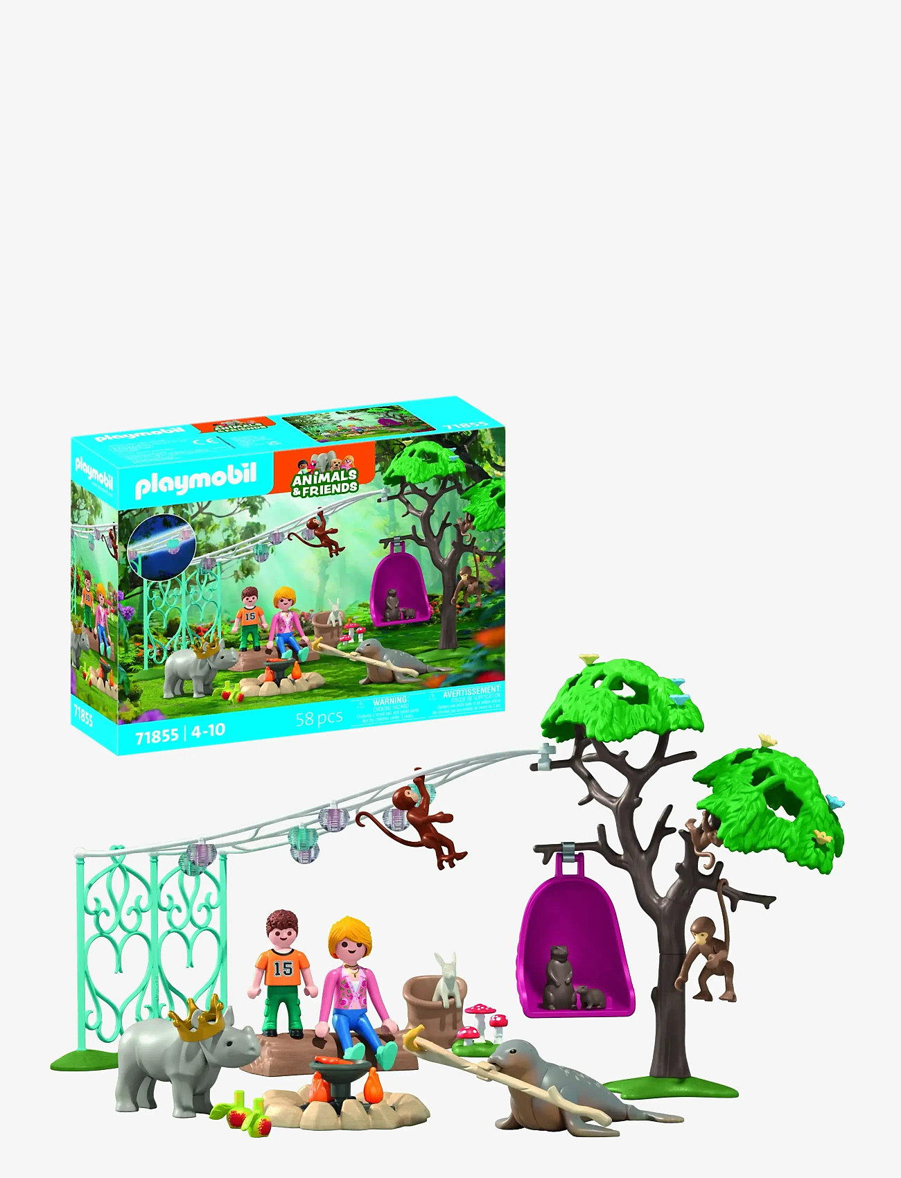 PLAYMOBIL - Funny Birthday Party - playmobil animals & friends - multicolored - 0