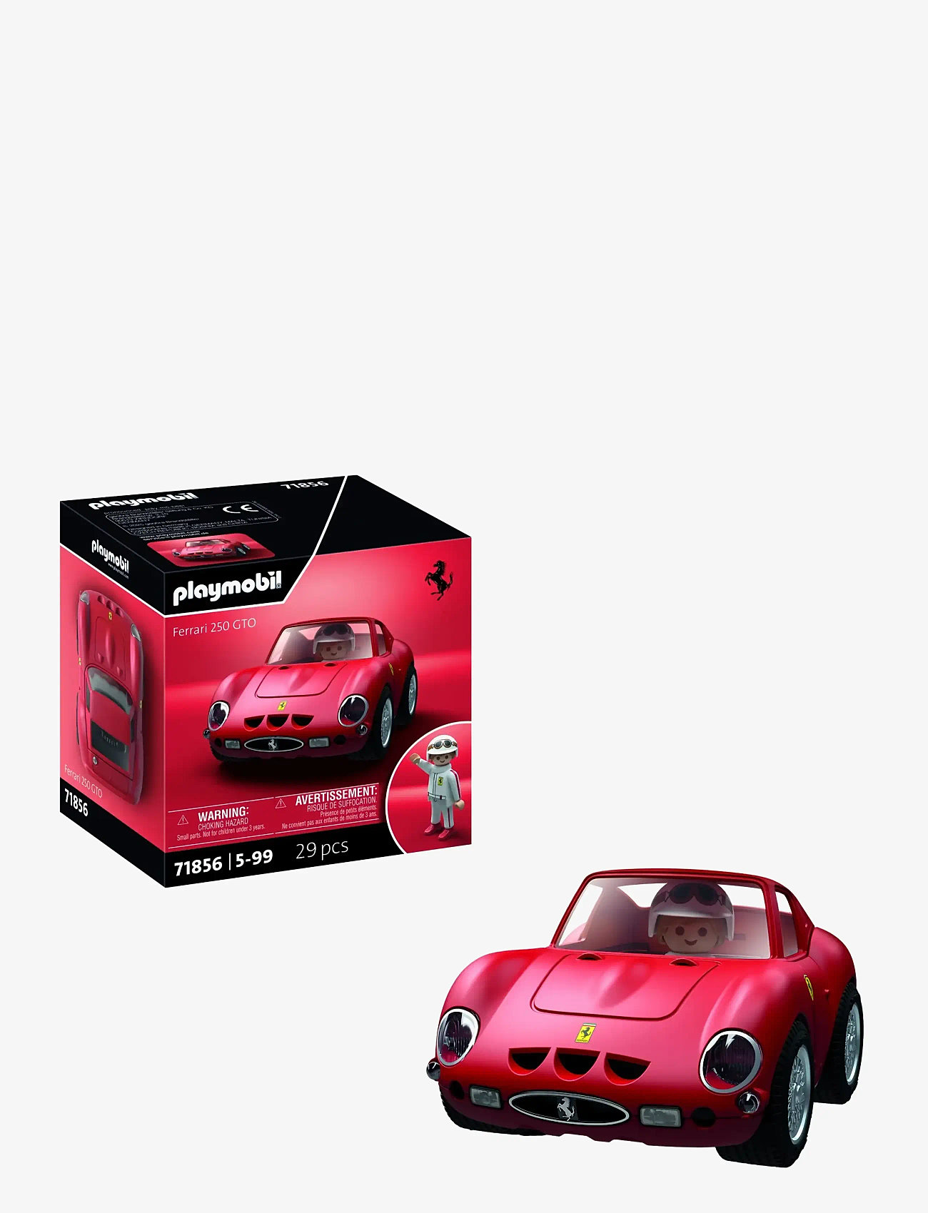 PLAYMOBIL - PLAYMOBIL X Ferrari 250 GTO - playmobil cars - multicolored - 0