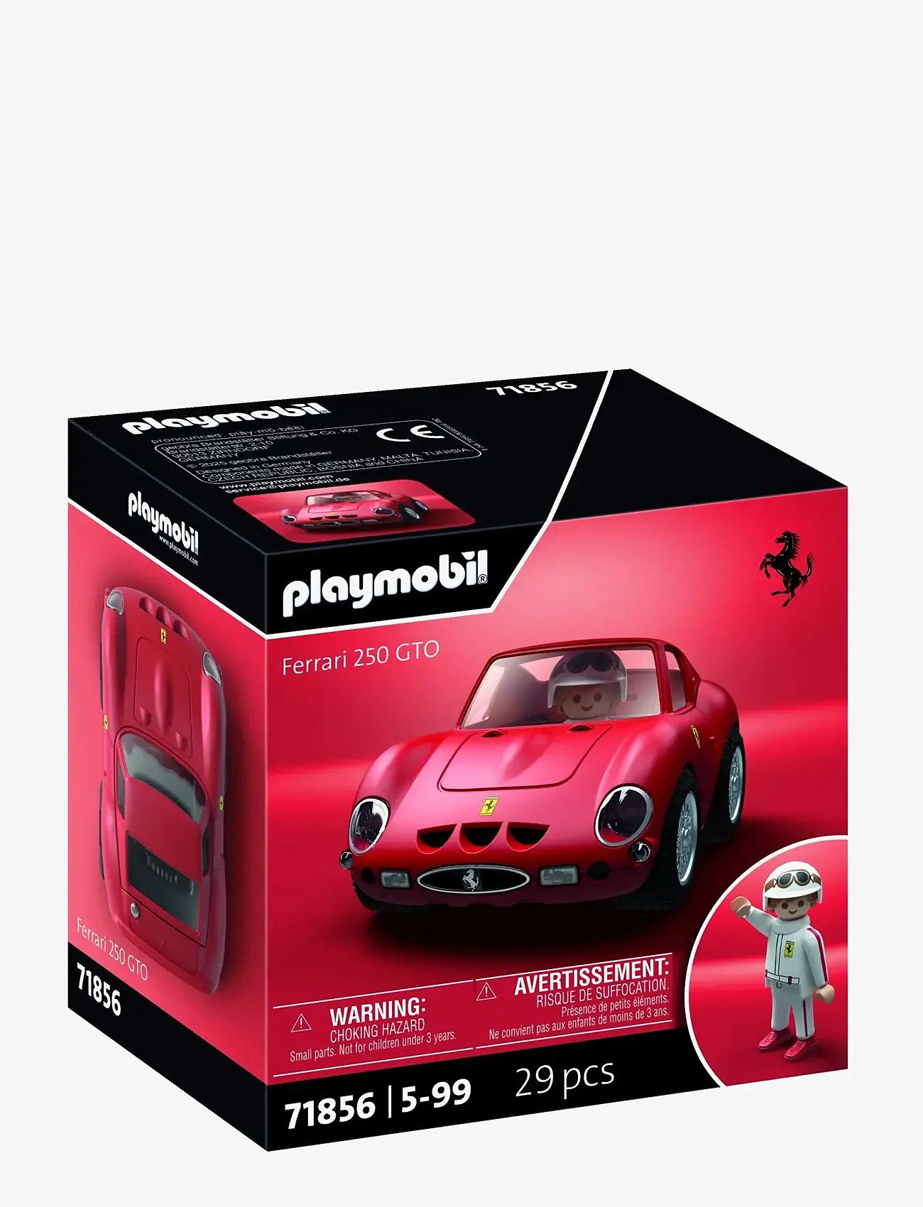 PLAYMOBIL - PLAYMOBIL X Ferrari 250 GTO - playmobil cars - multicolored - 1