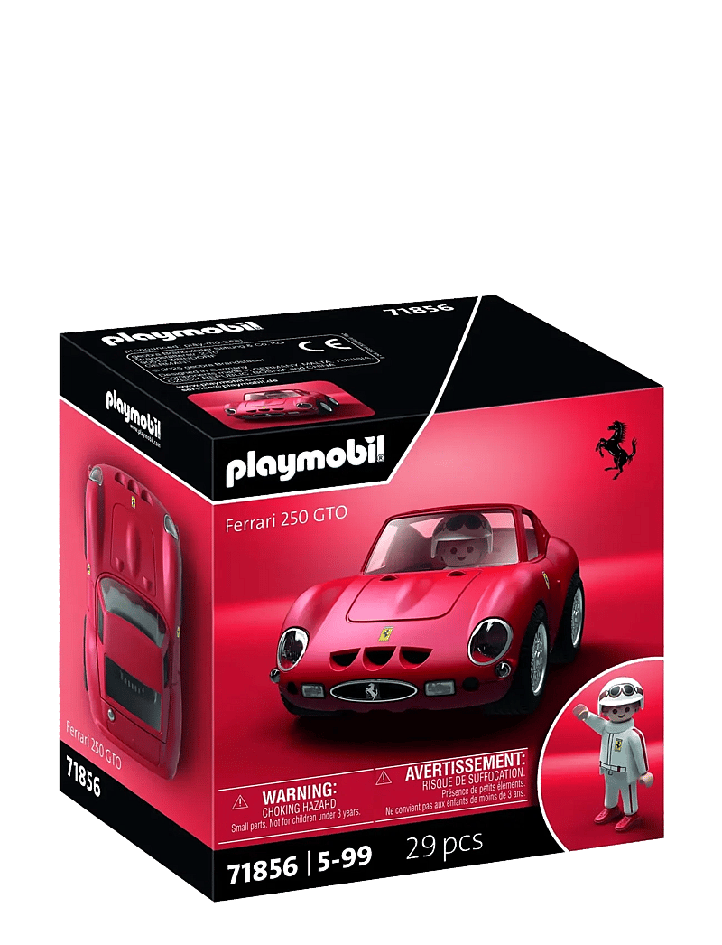 PLAYMOBIL - PLAYMOBIL X Ferrari 250 GTO - playmobil cars - multicolored - 1