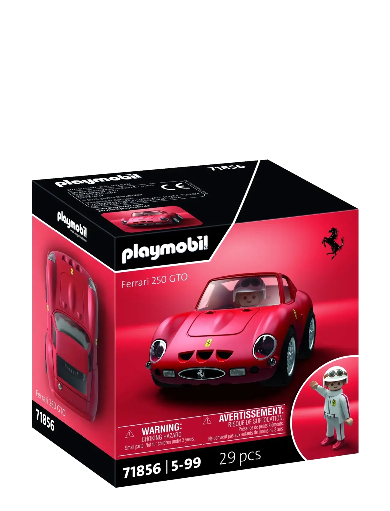 PLAYMOBIL - PLAYMOBIL X Ferrari 250 GTO - playmobil cars - multicolored - 1