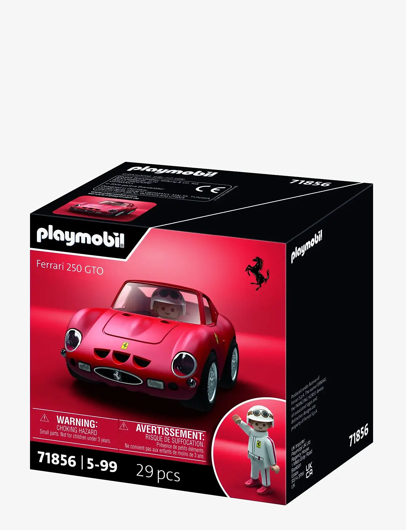PLAYMOBIL - PLAYMOBIL X Ferrari 250 GTO - playmobil cars - multicolored - 2