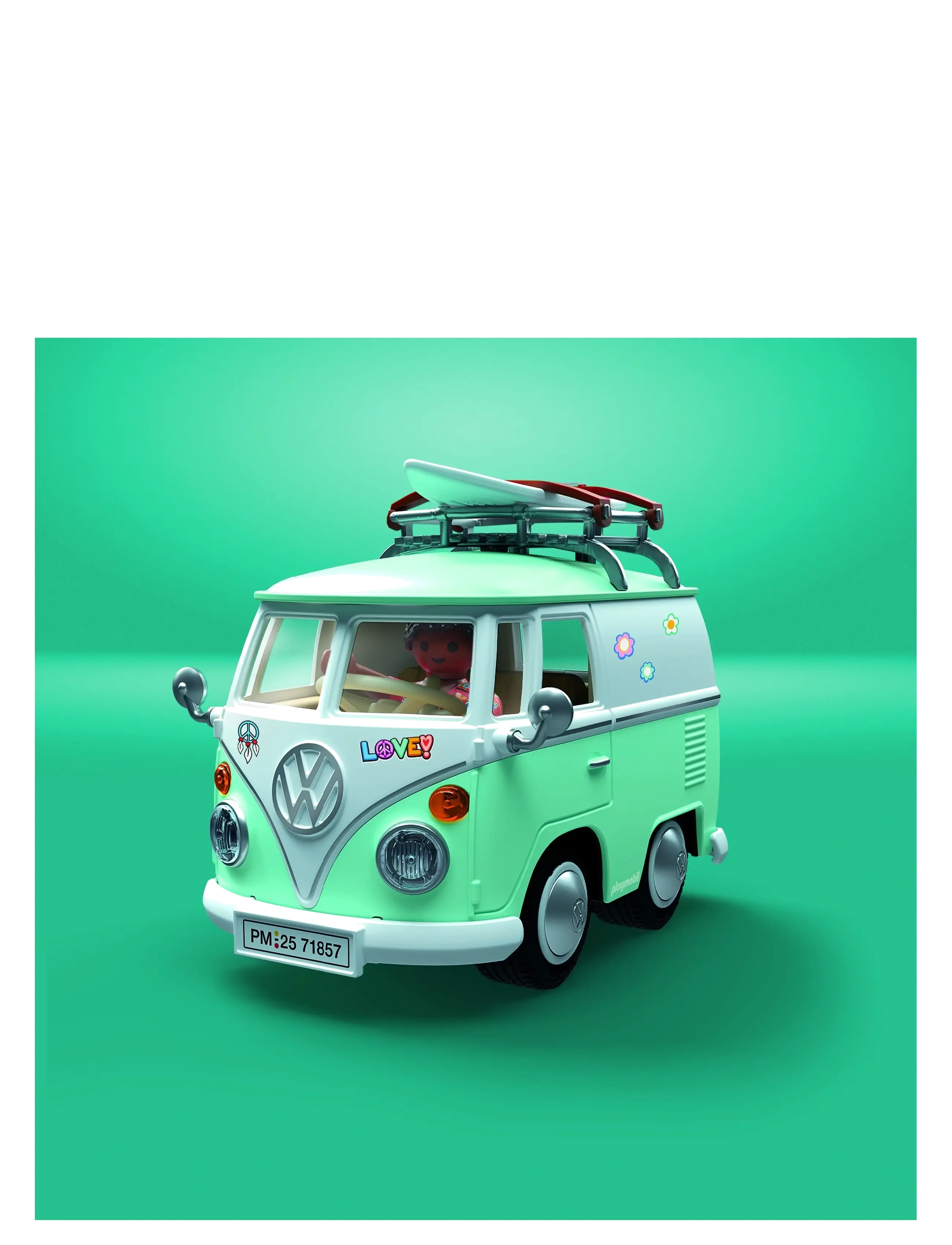 PLAYMOBIL - Volkswagen T1 Camper - playmobil cars - multicolored - 3