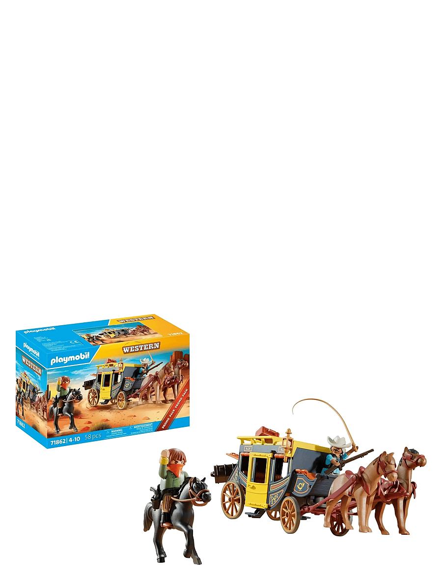 PLAYMOBIL - Wild West Stagecoach - die niedrigsten preise - multicolored - 0