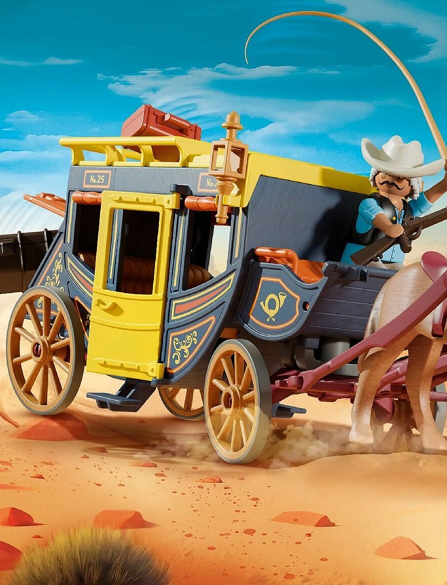 PLAYMOBIL - Wild West Stagecoach - die niedrigsten preise - multicolored - 3
