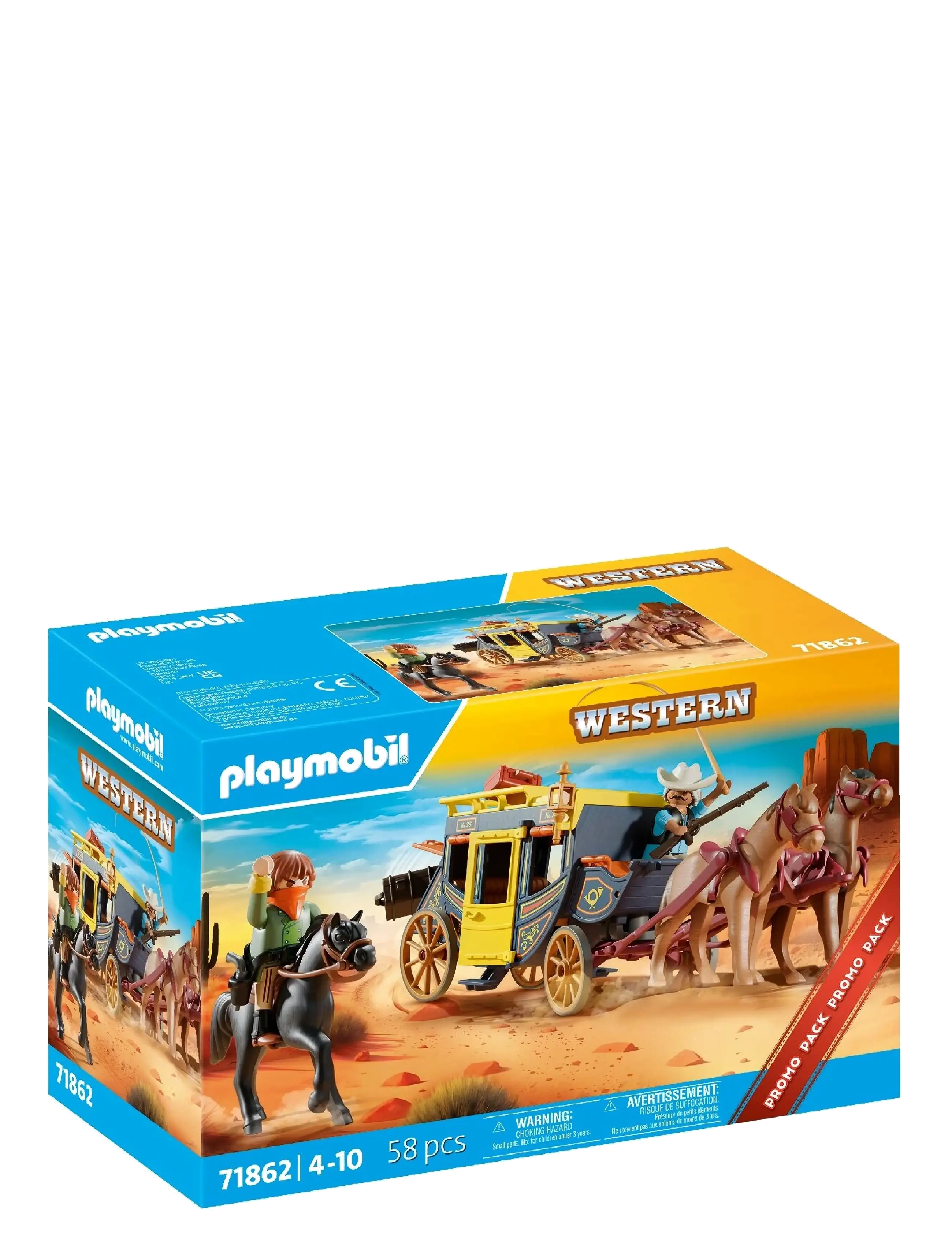 PLAYMOBIL - Wild West Stagecoach - die niedrigsten preise - multicolored - 2