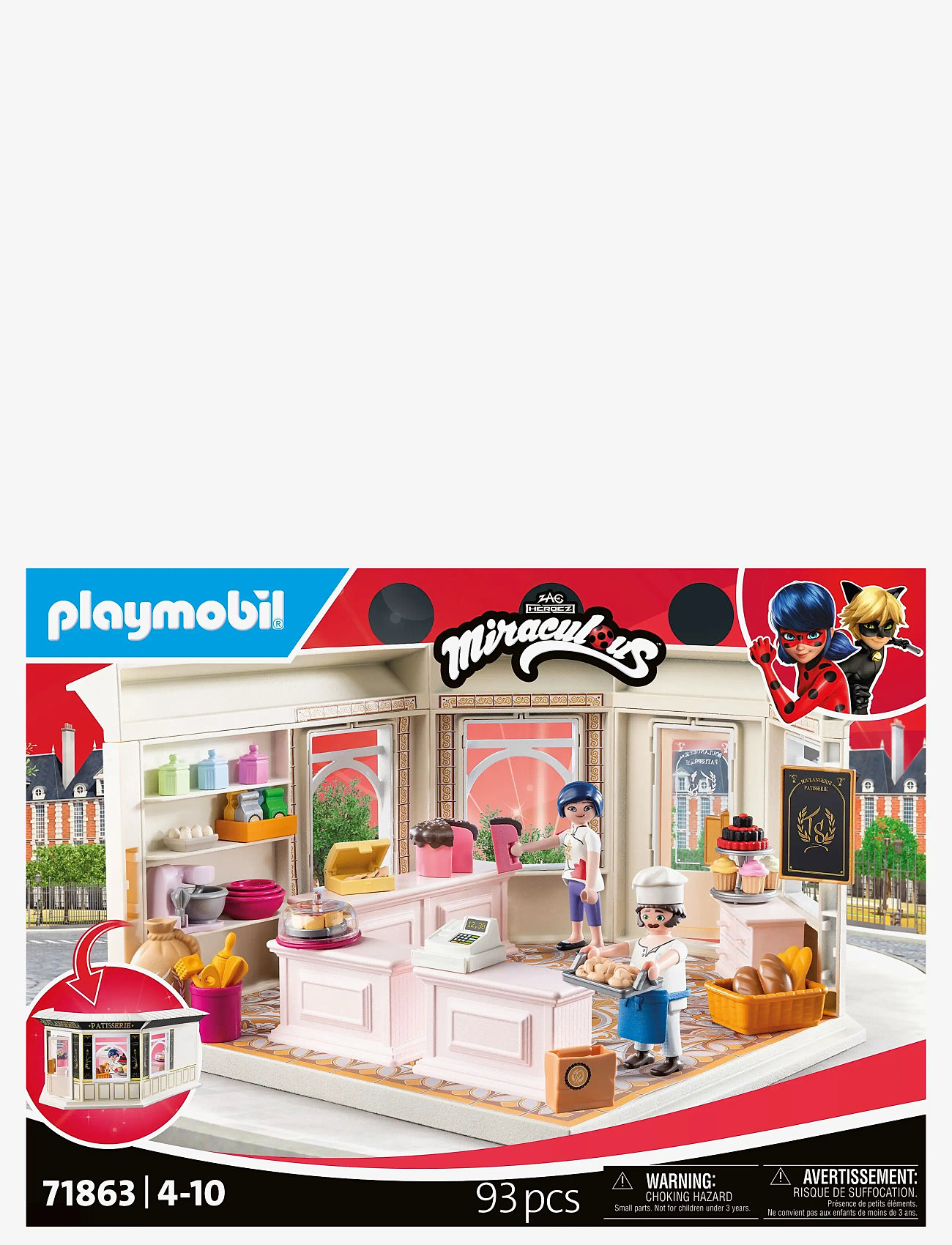 PLAYMOBIL - Miraculous: French Bakery - playmobil city life - multicolored - 1