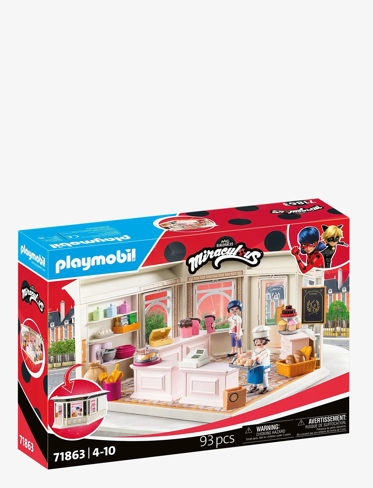 PLAYMOBIL - Miraculous: French Bakery - playmobil city life - multicolored - 2