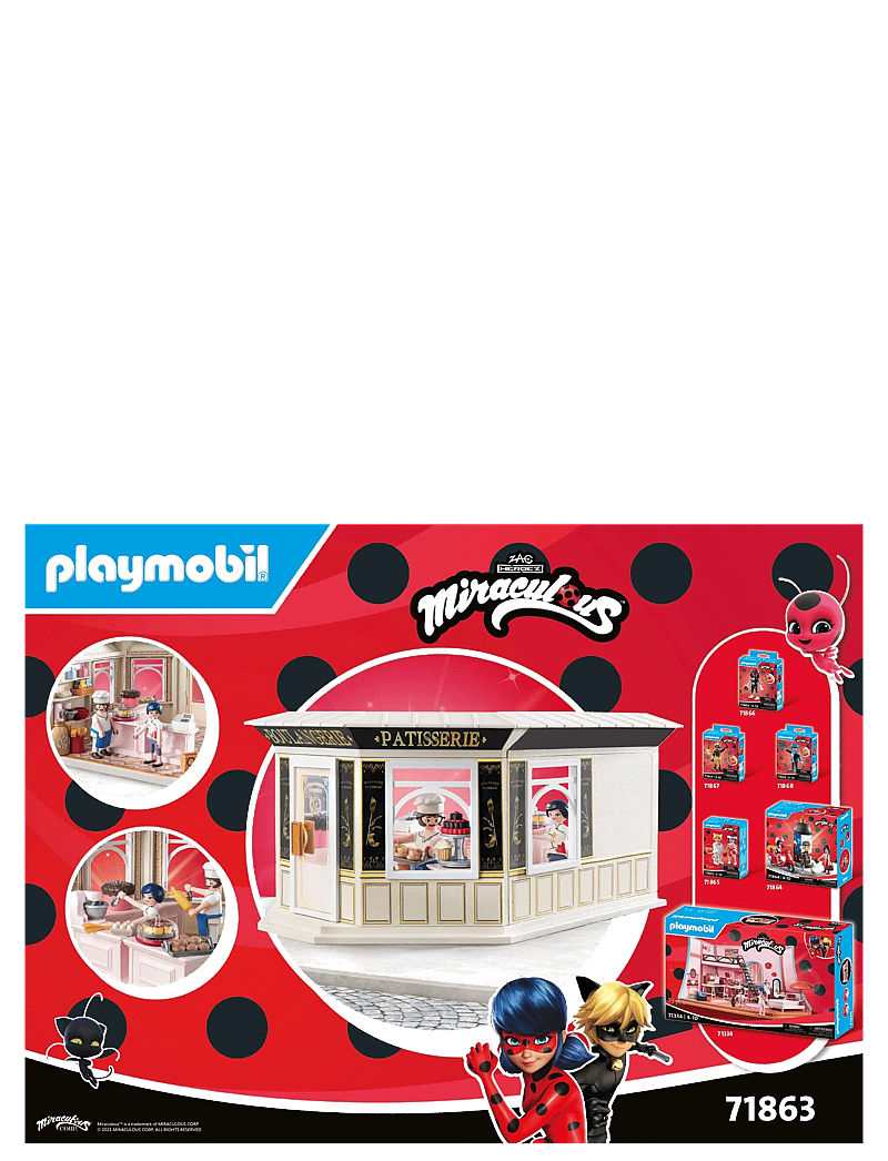 PLAYMOBIL - Miraculous: French Bakery - playmobil city life - multicolored - 3